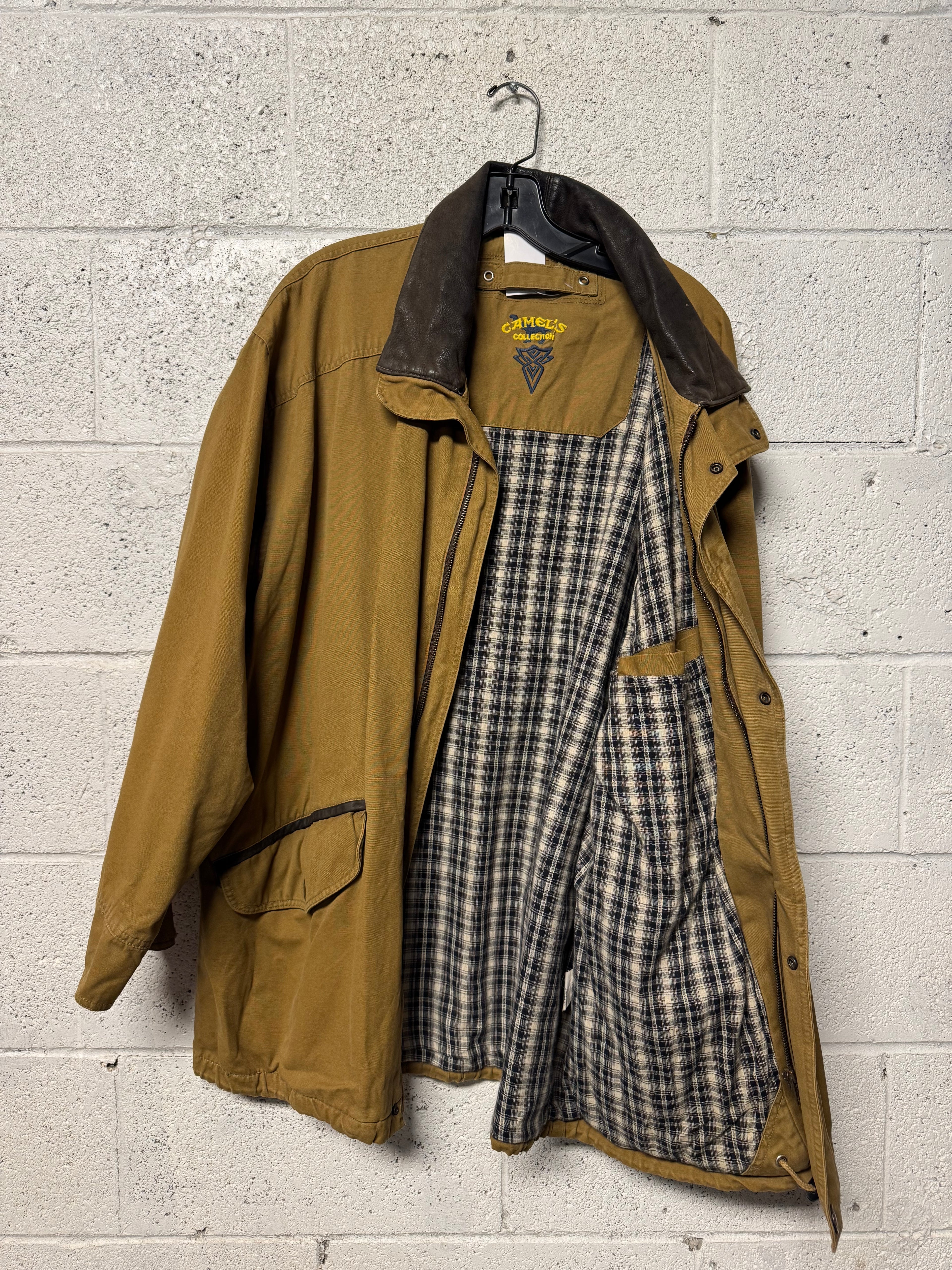 Veste Camel’s Collection Couleur Ambre Années 80