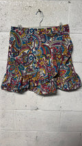 Jupe courte à motif Cachemire MS&Mode