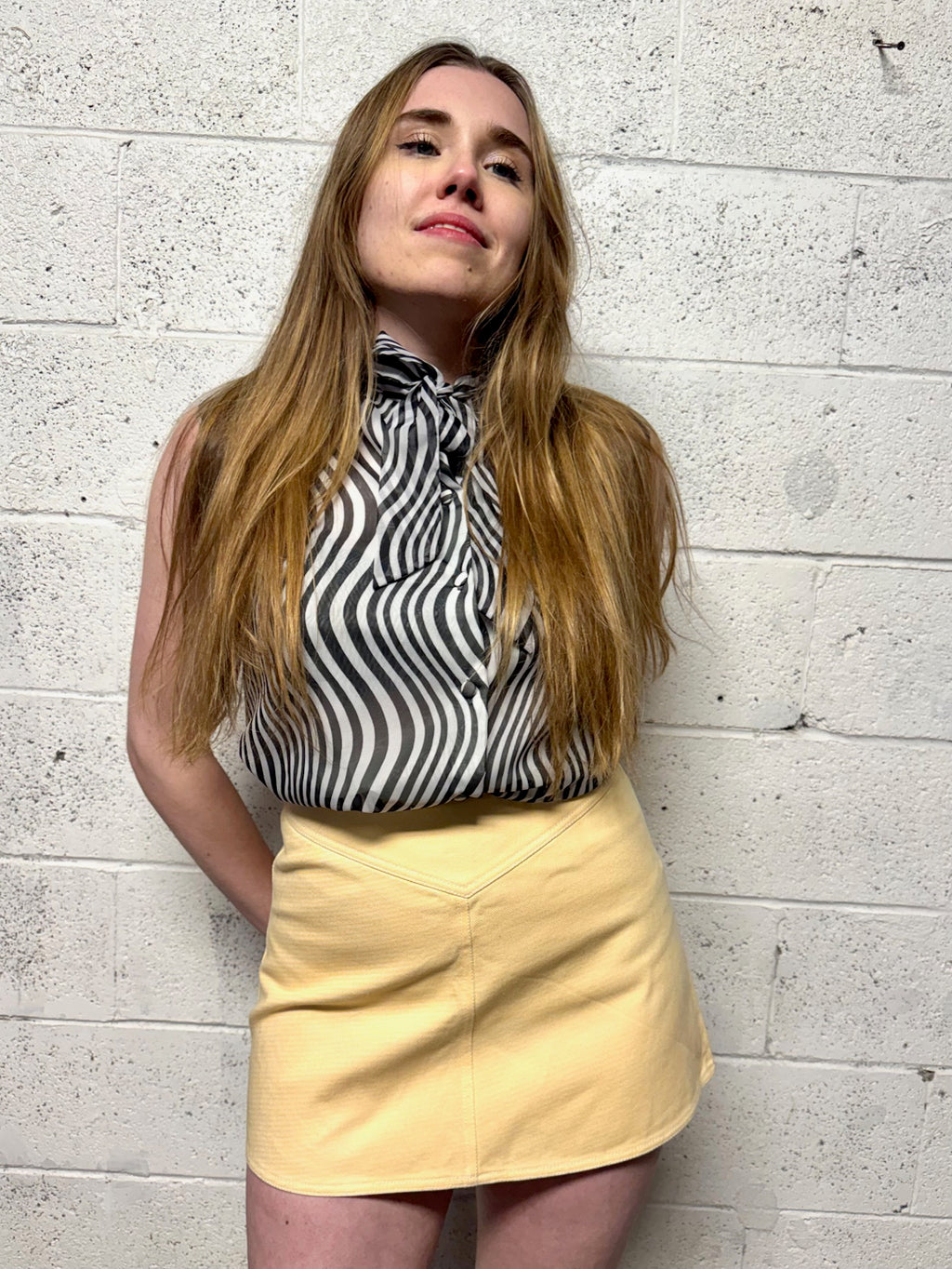 Jupe courte Courrèges