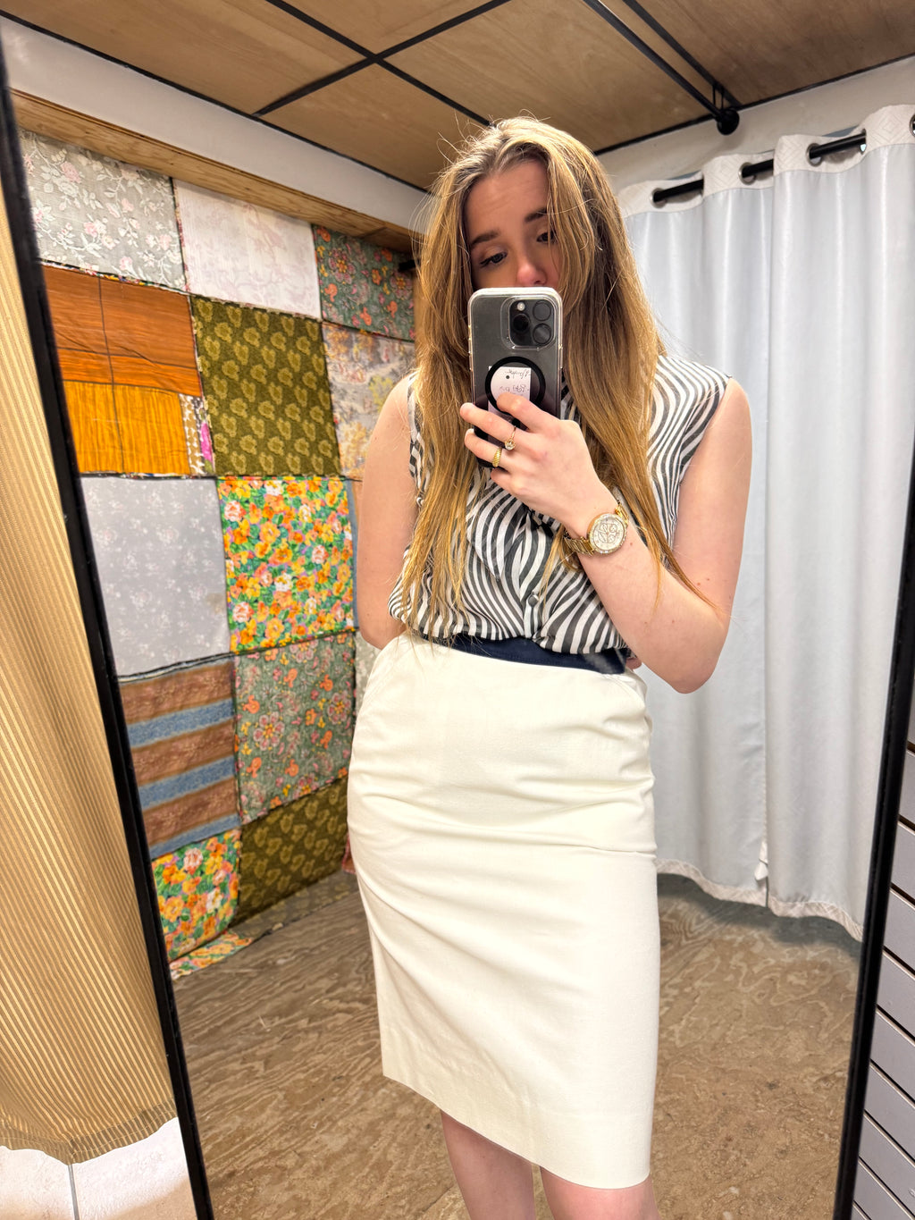 Jupe longue Courrèges