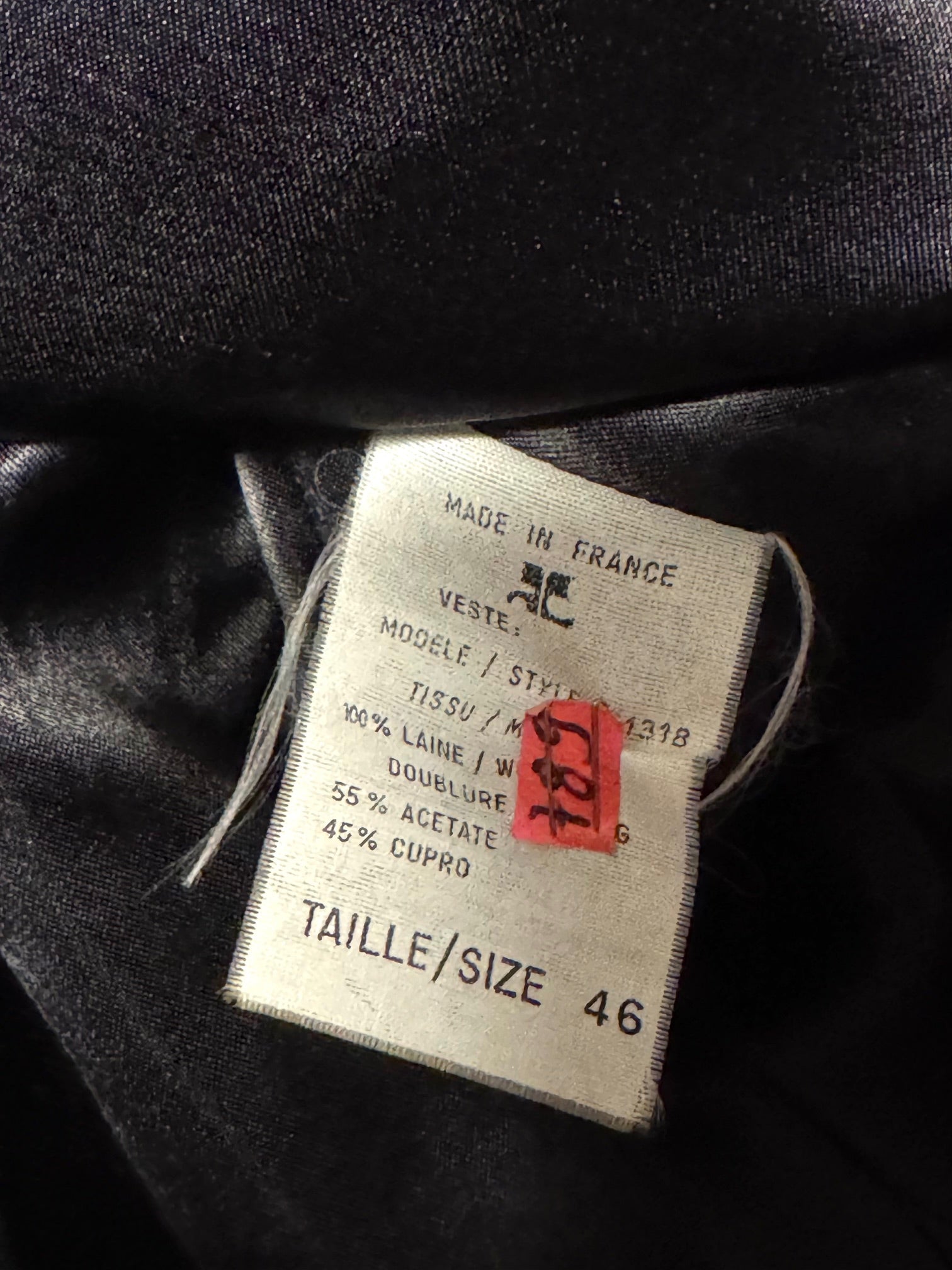 Veste Courrèges