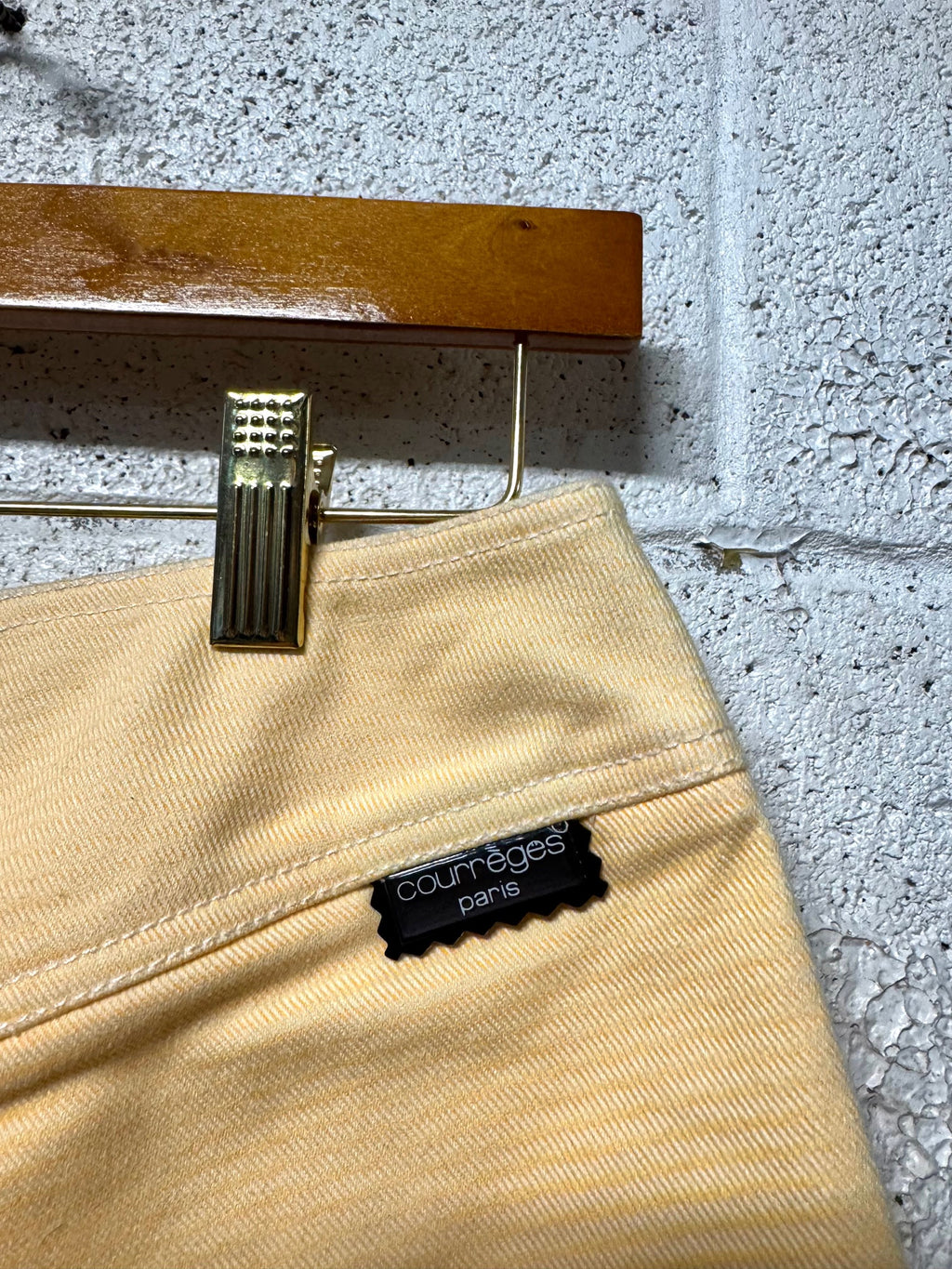 Jupe courte Courrèges