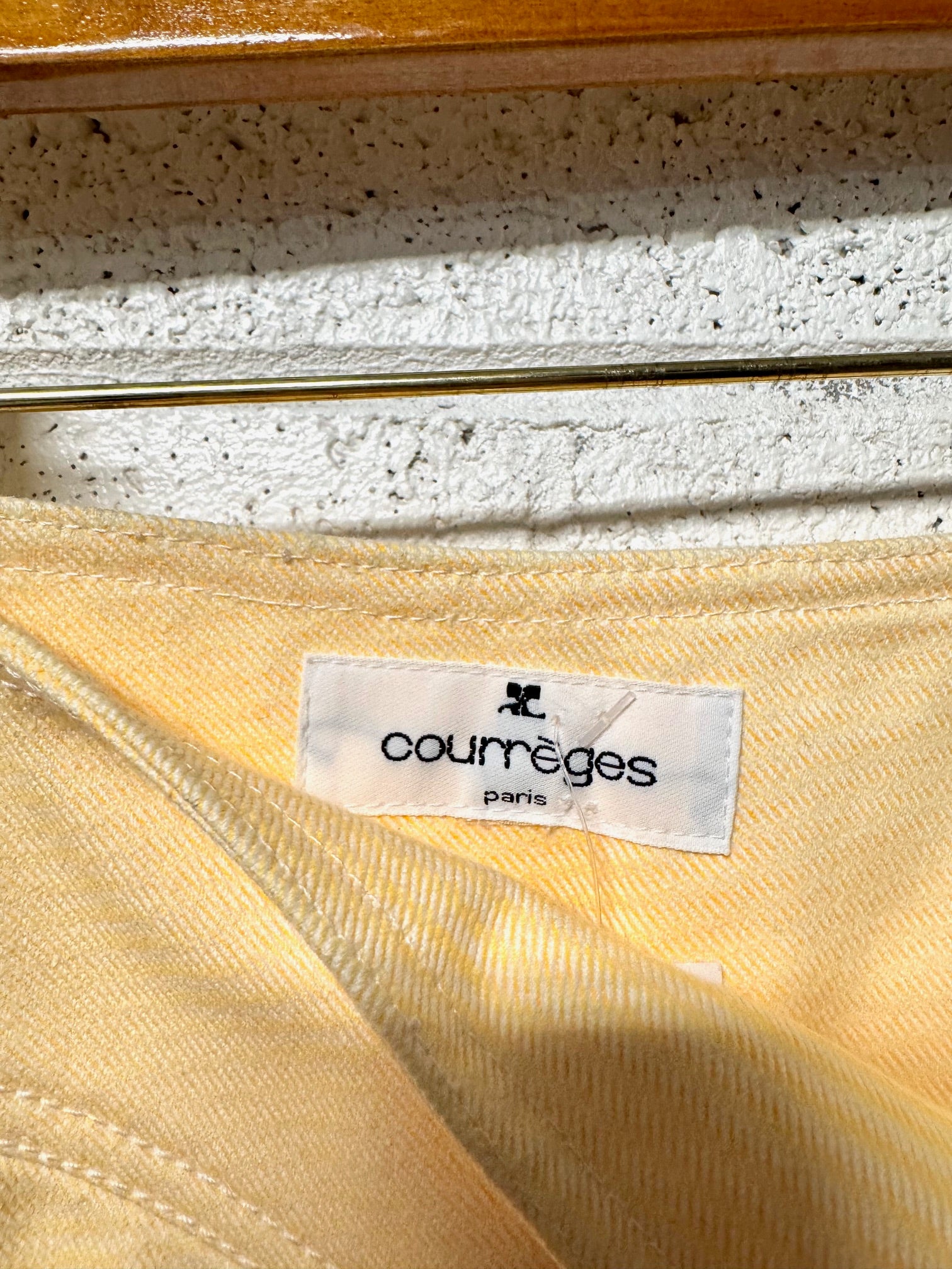 Jupe courte Courrèges