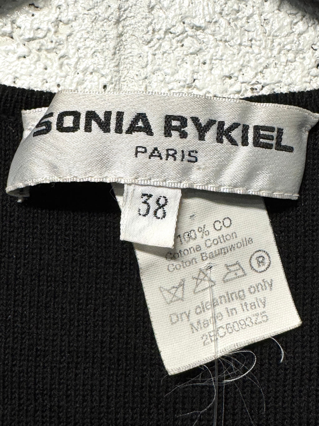 Top manche longue visage Sonia Rykiel