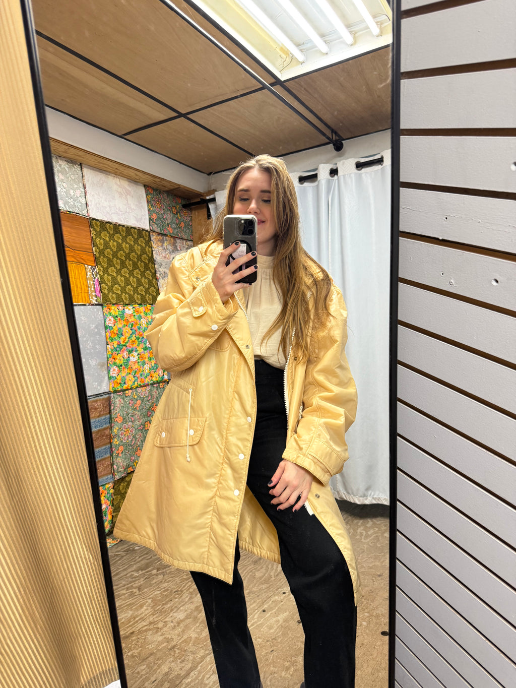 Blouson rembourré beige Courrèges