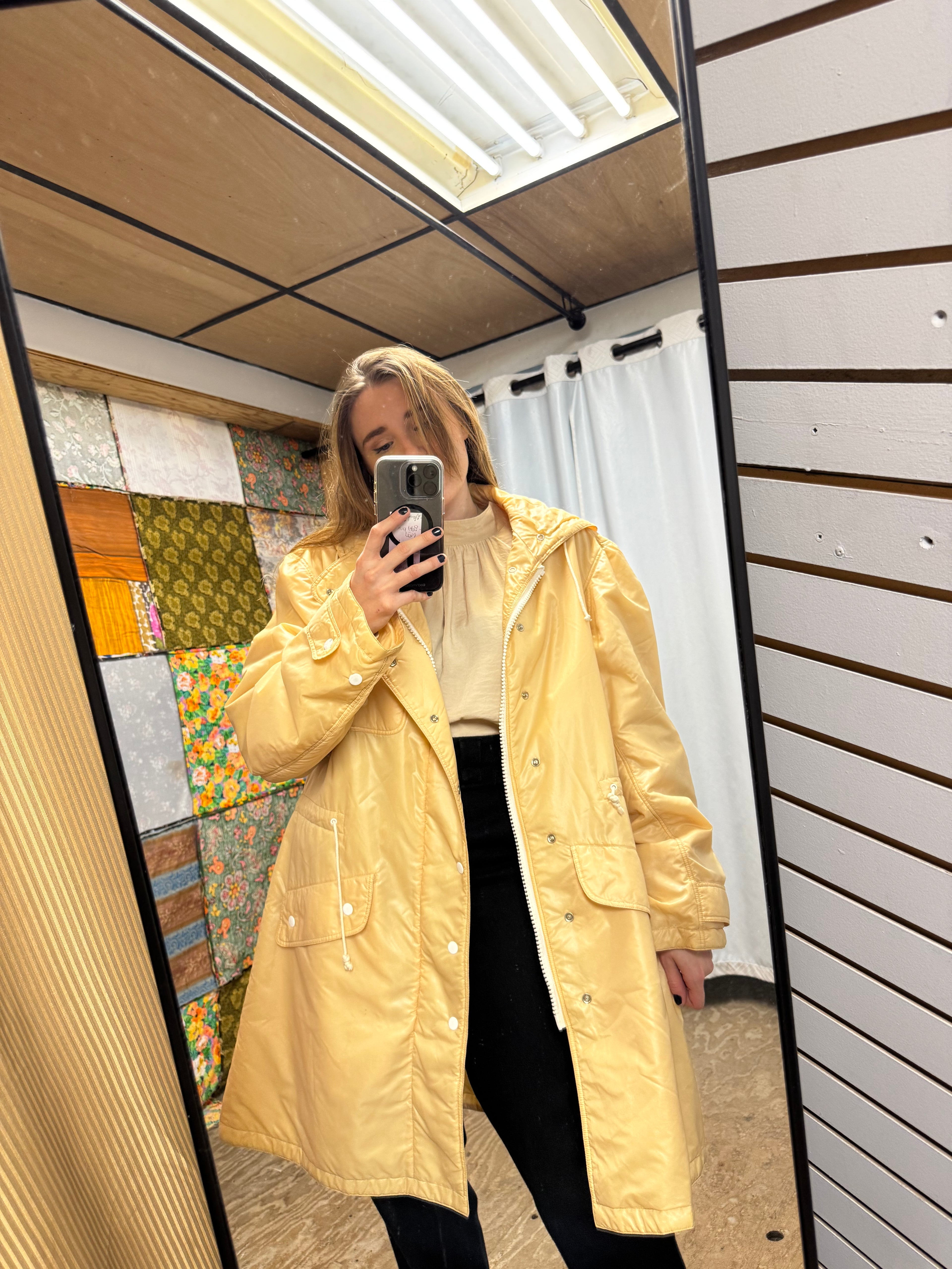 Blouson rembourré beige Courrèges