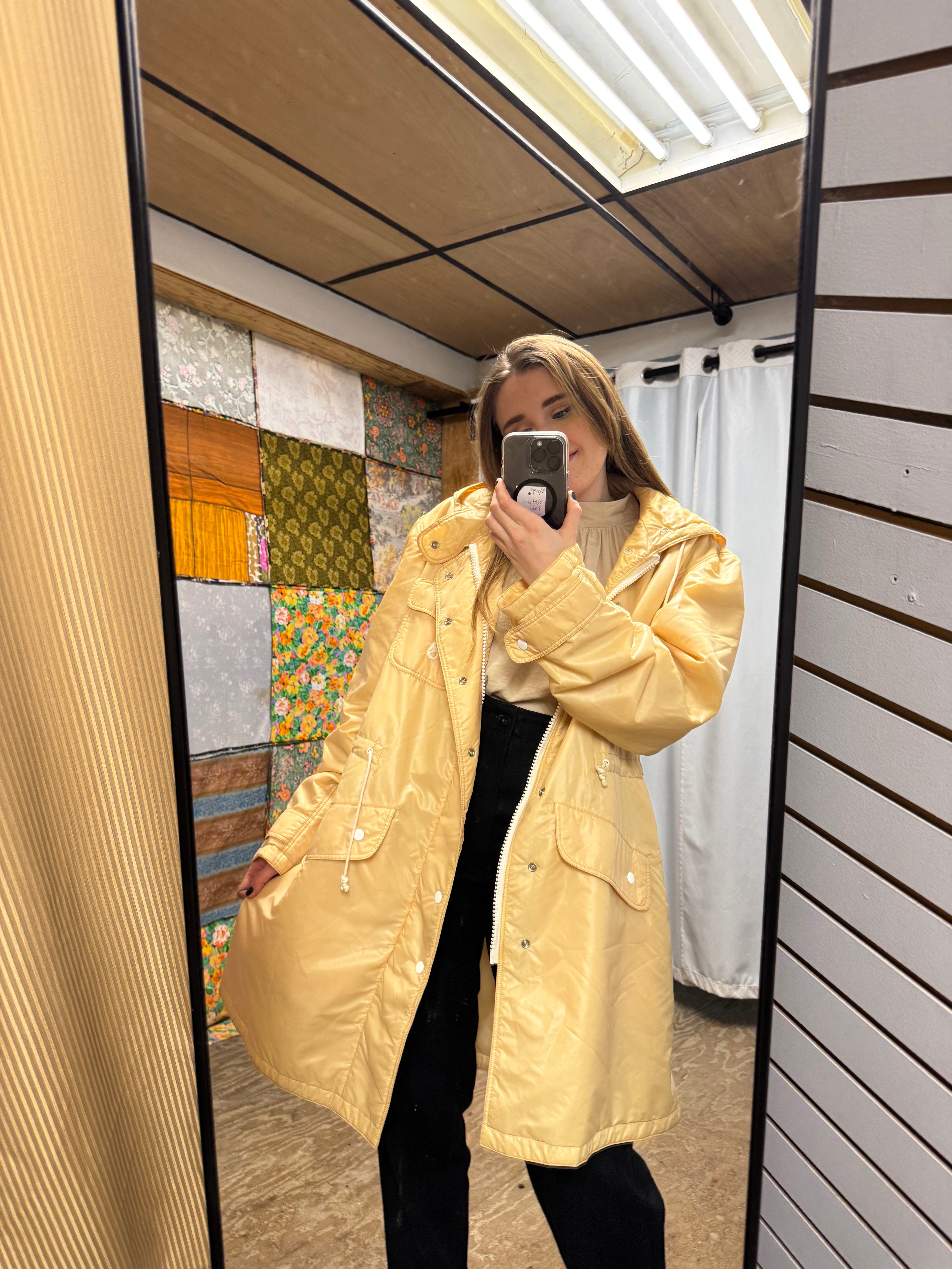 Blouson rembourré beige Courrèges