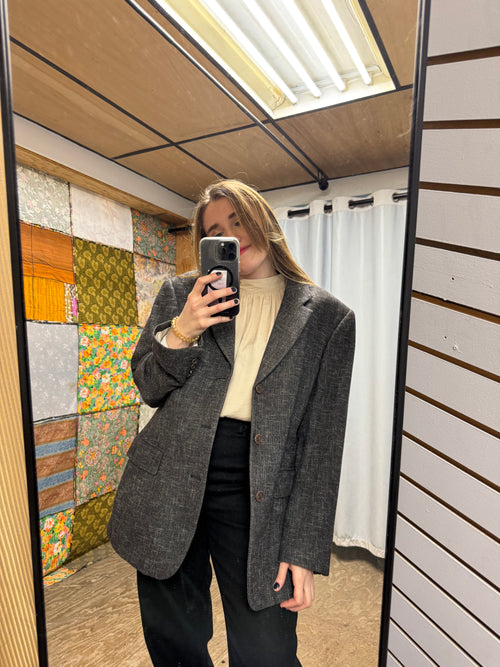 Blazer gris Yves Saint-Laurent
