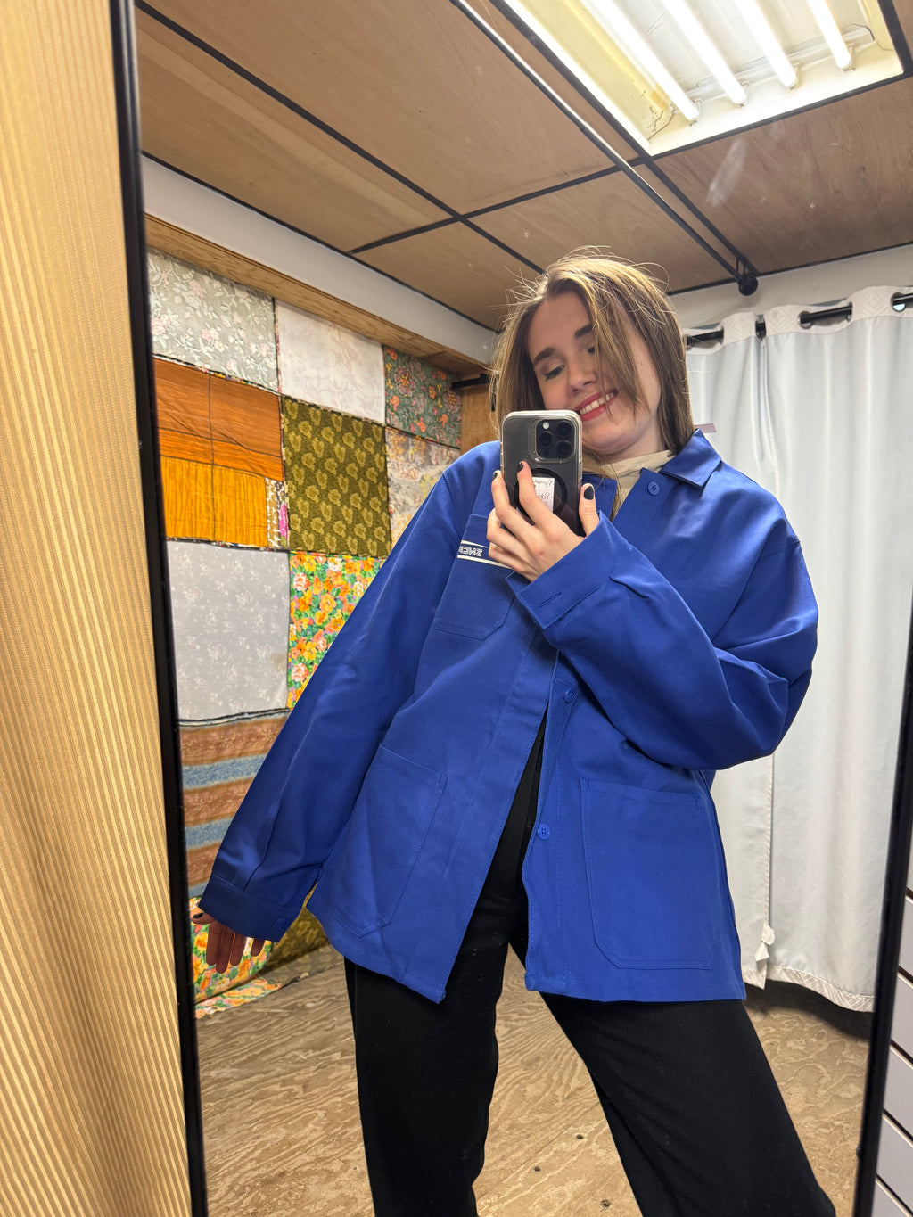 Veste bleu SNCF