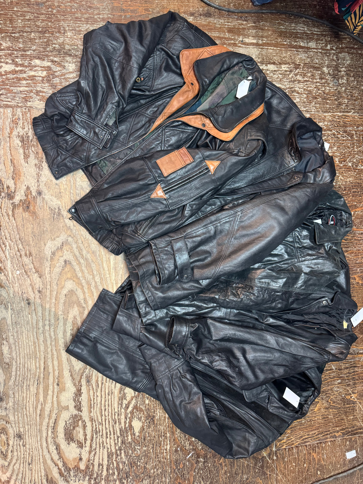 Lot de Vestes en Cuir