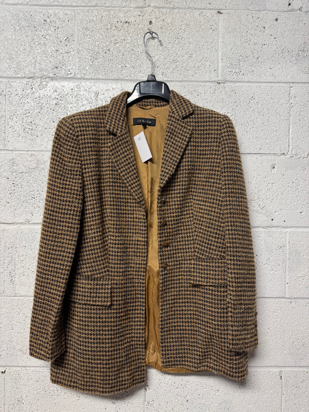 Veste Escada Motif pied de poule