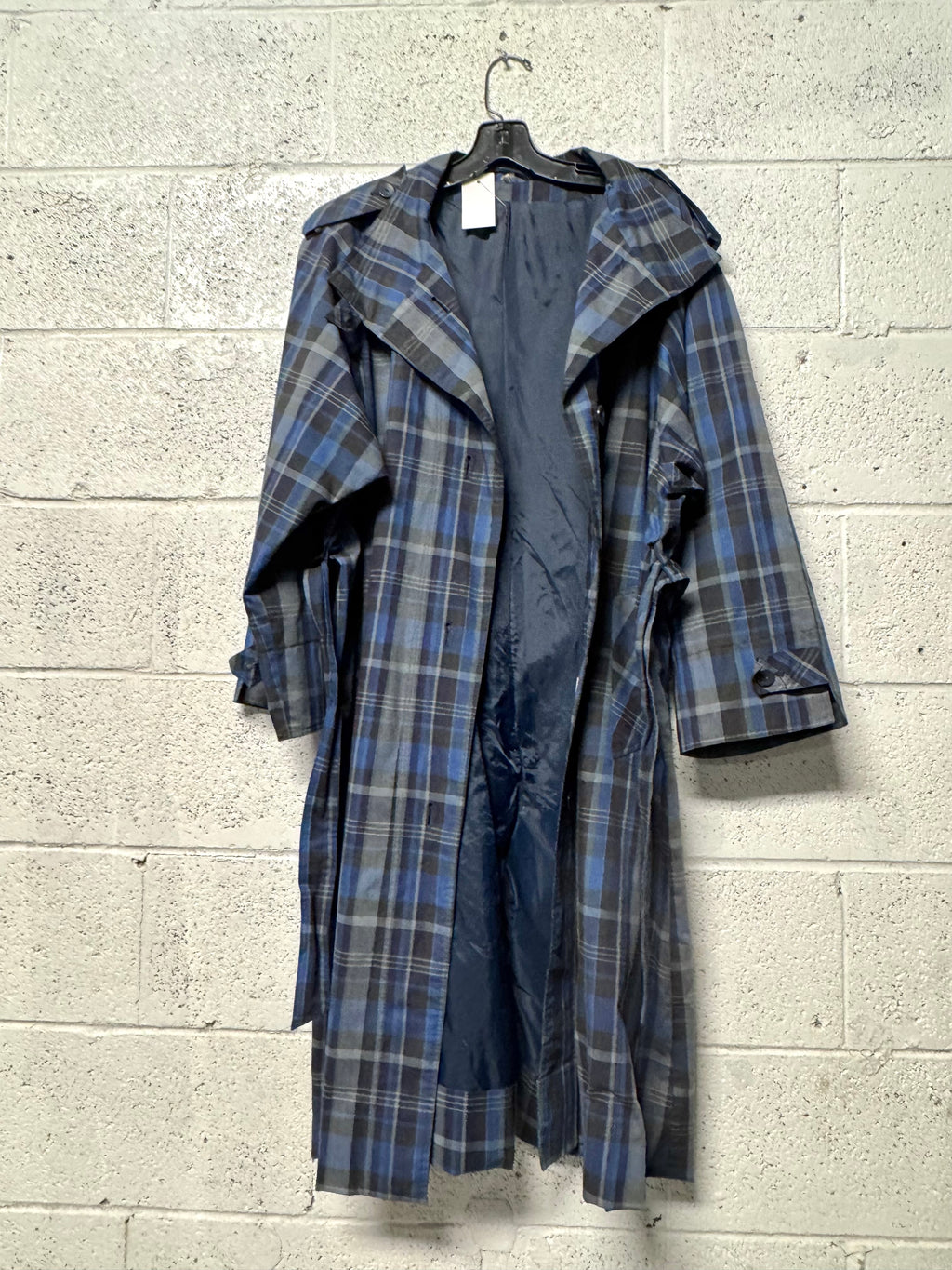 Veste bleu à Carreaux Berghaus City Années 90