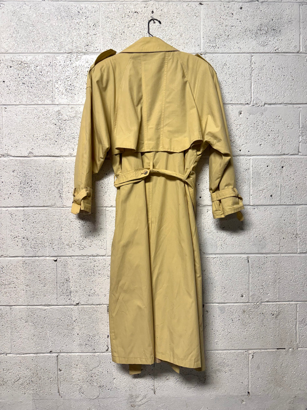 Imperméable Jaune Années 80