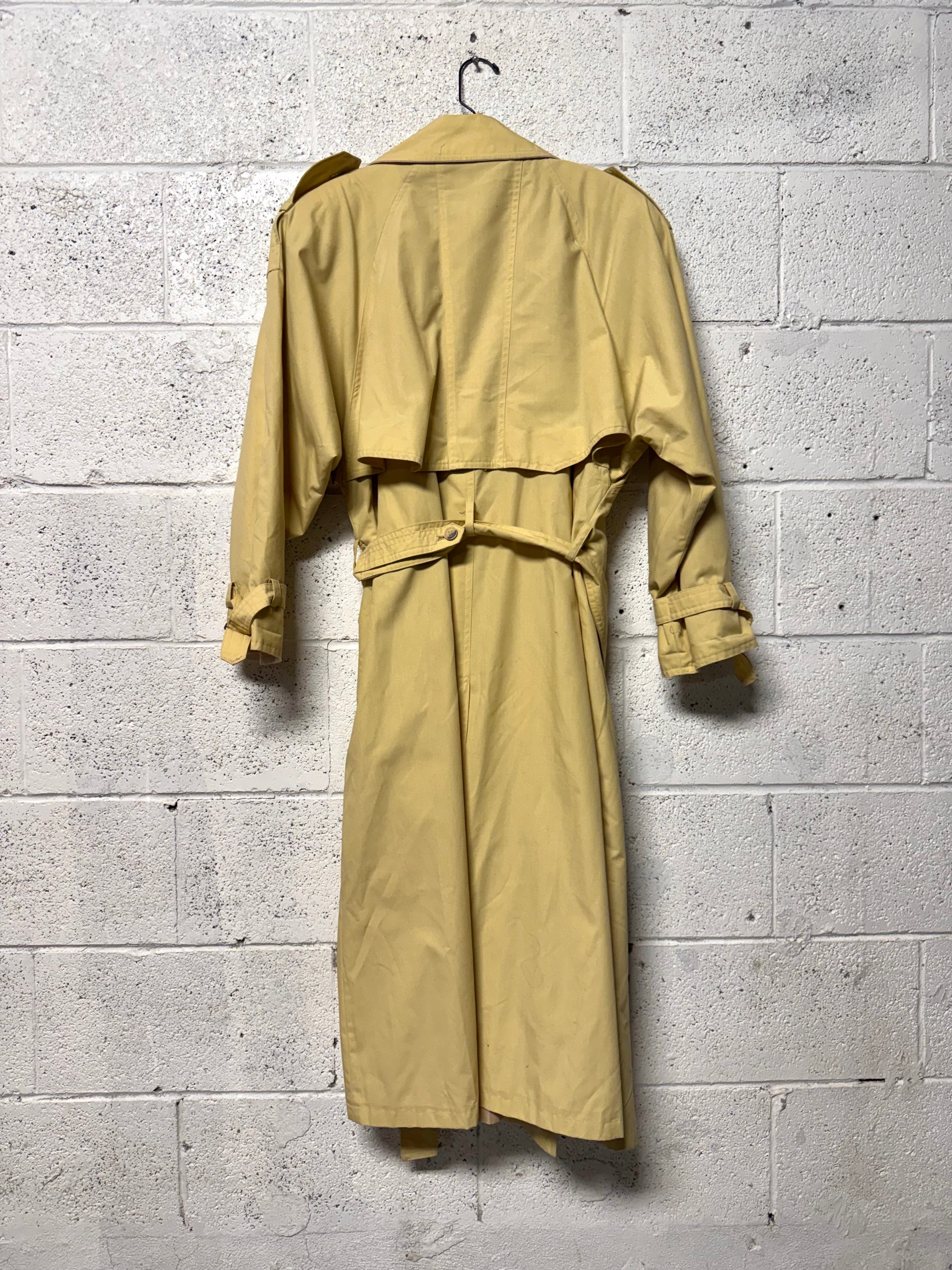Imperméable Jaune Années 80