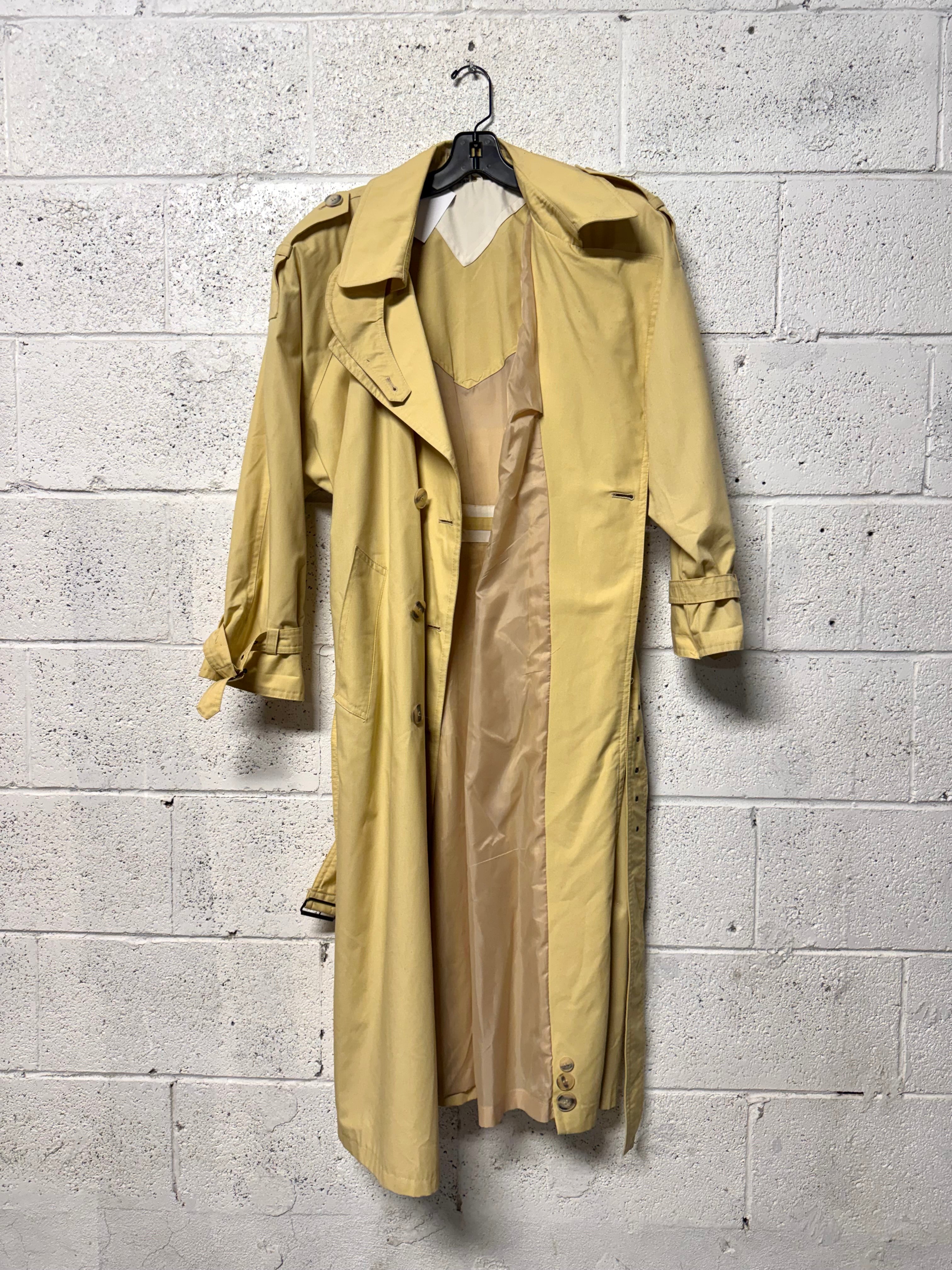 Imperméable Jaune Années 80