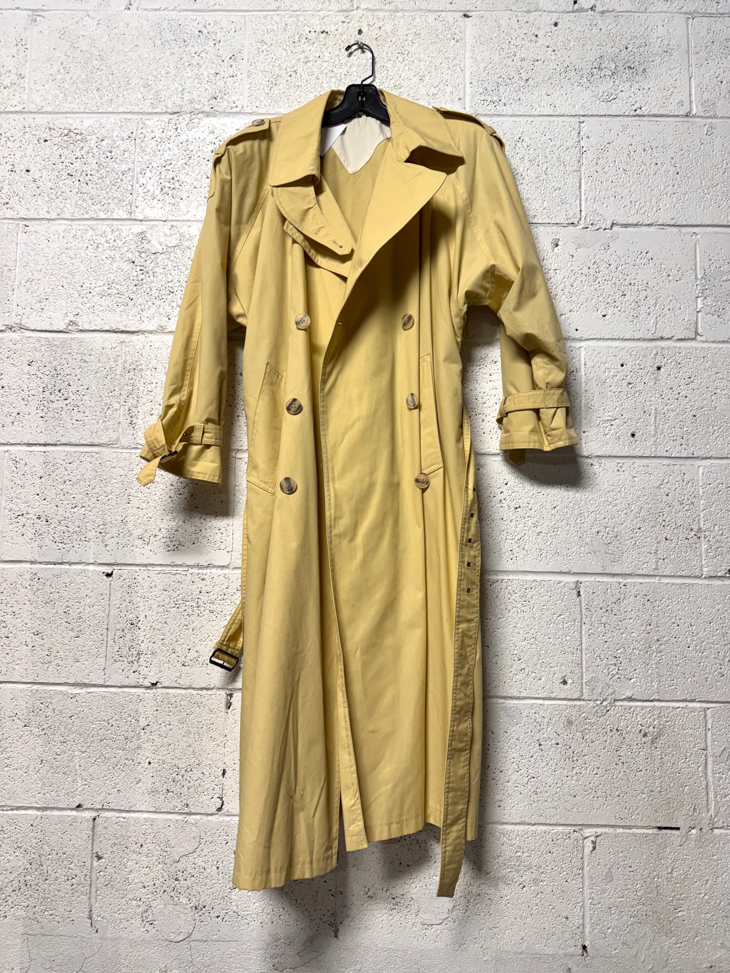 Imperméable Jaune Années 80