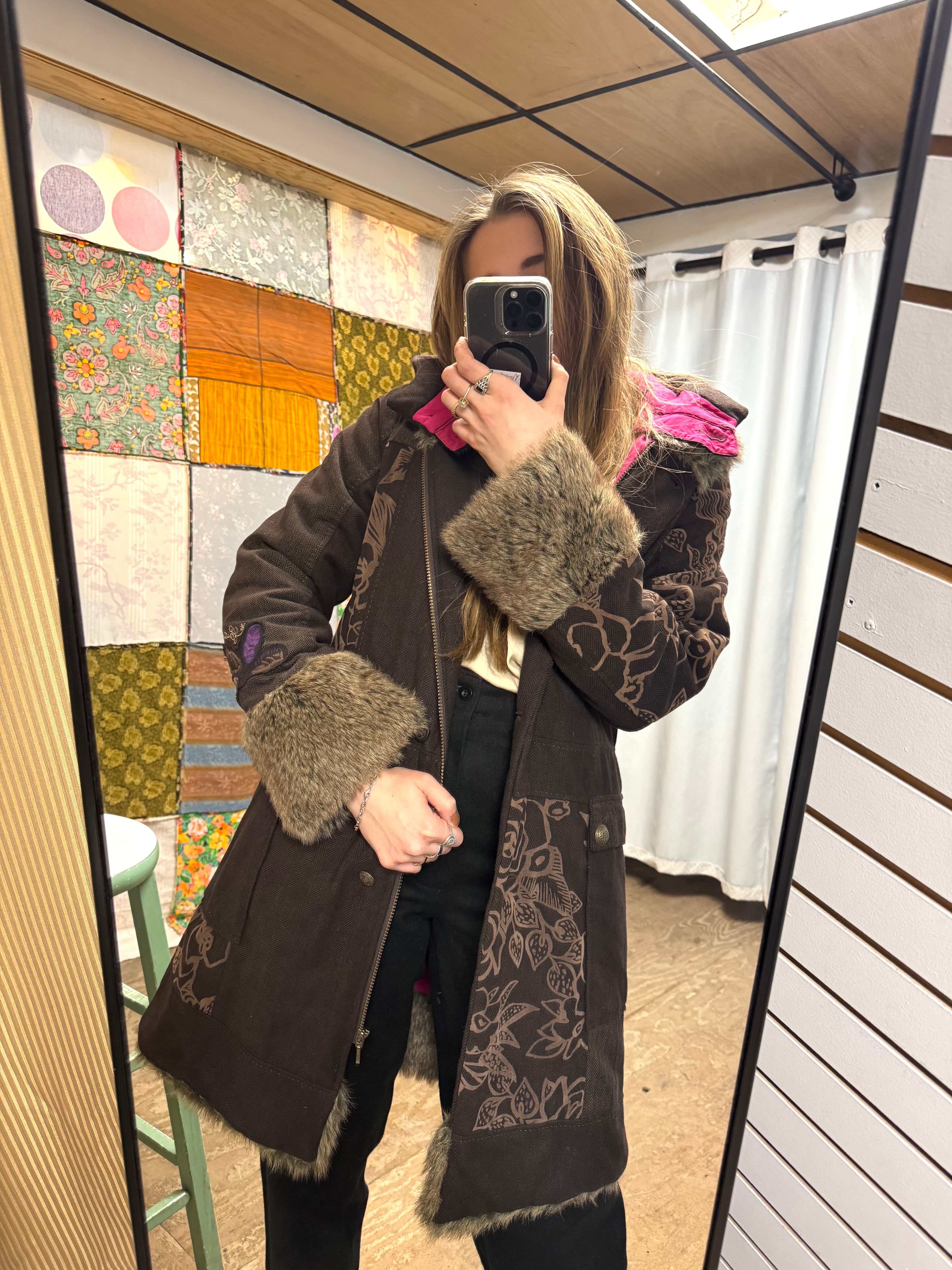 Manteau Marron Catimini