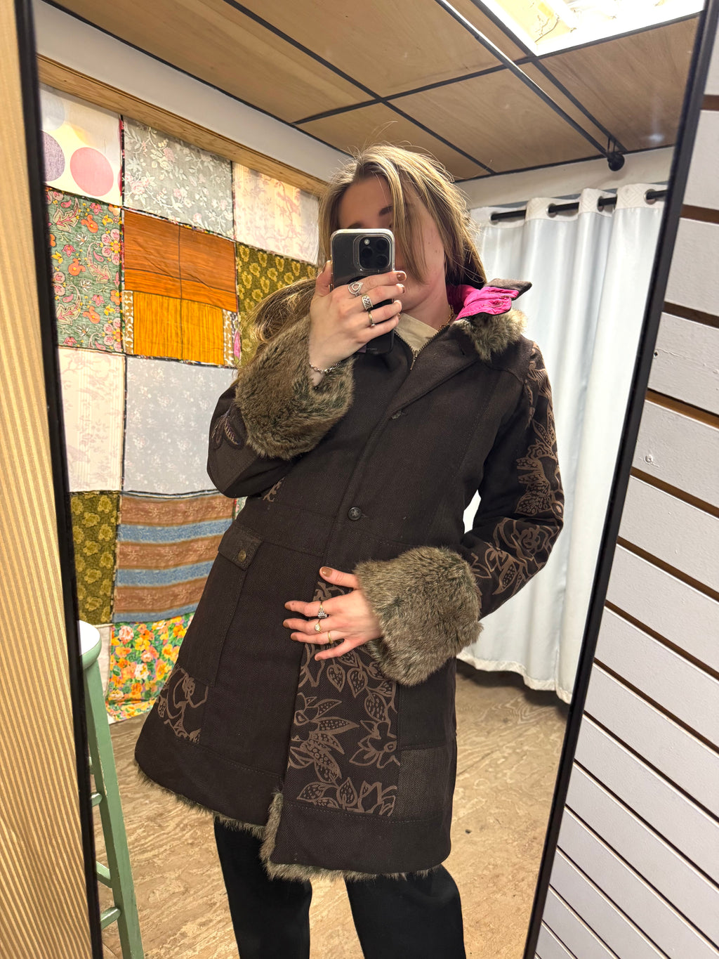 Manteau Marron Catimini