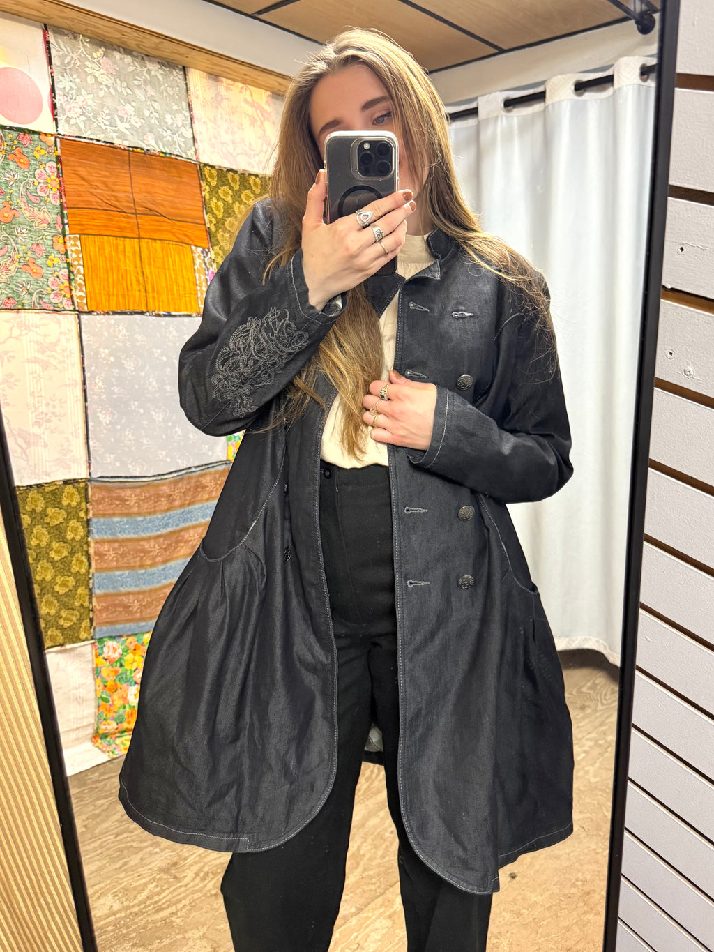 Manteau en Jean Tanaïs
