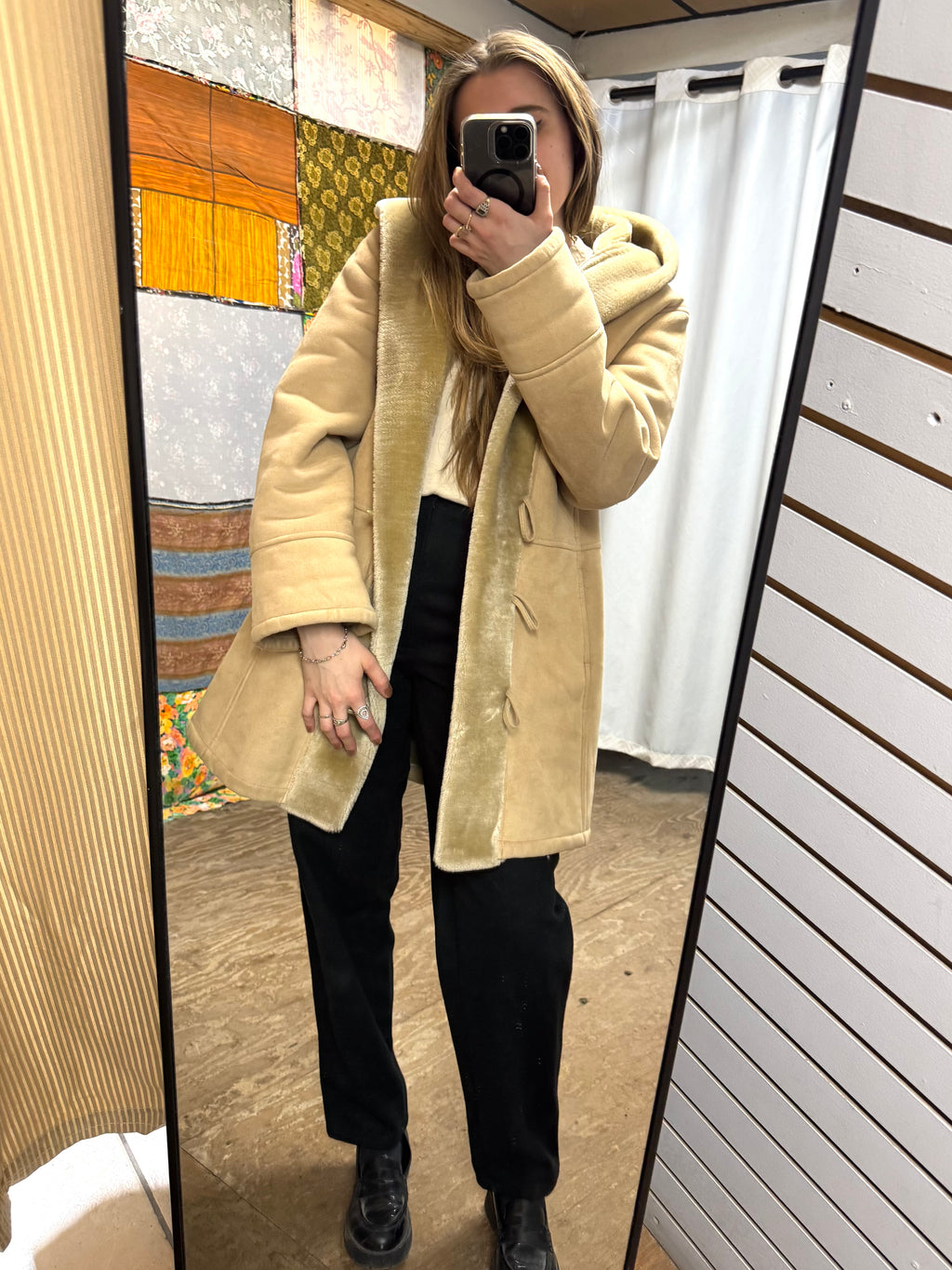 Manteau 1un2deux3trois Beige Années 90
