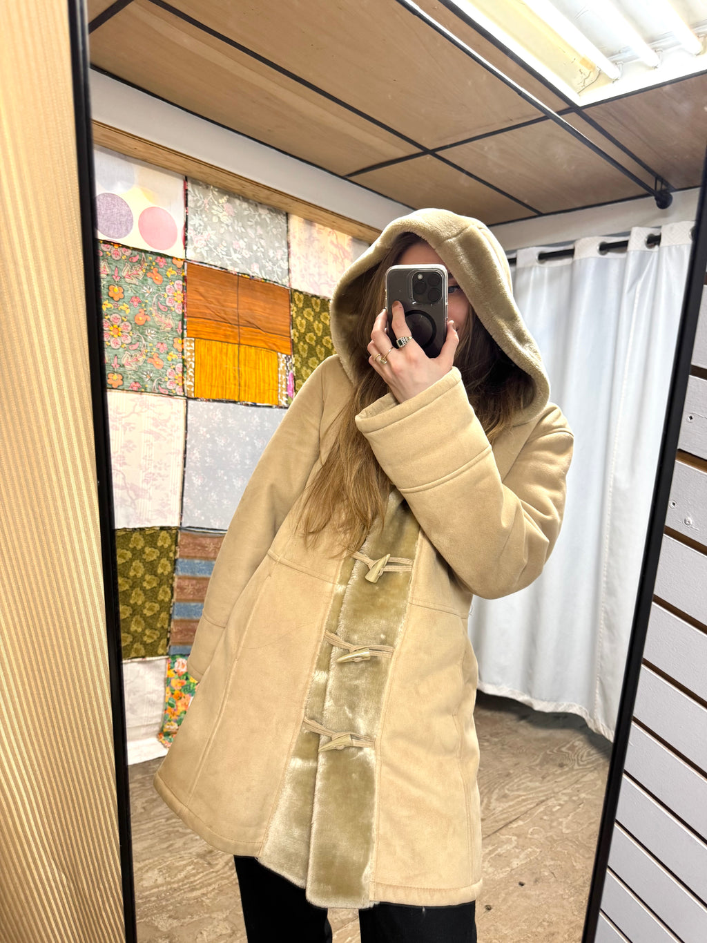 Manteau 1un2deux3trois Beige Années 90