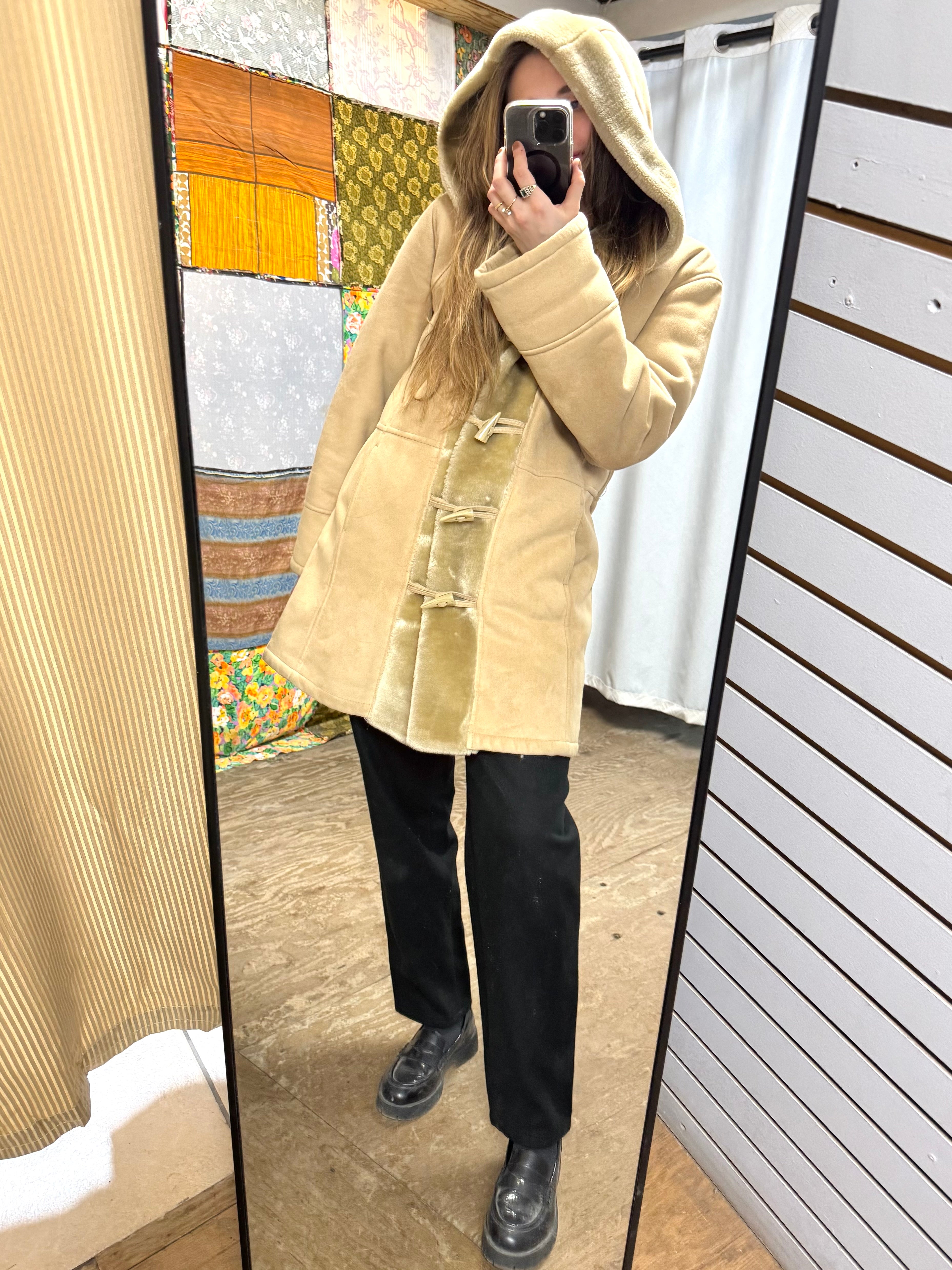 Manteau 1un2deux3trois Beige Années 90