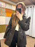 Veste en Cuir Aqua