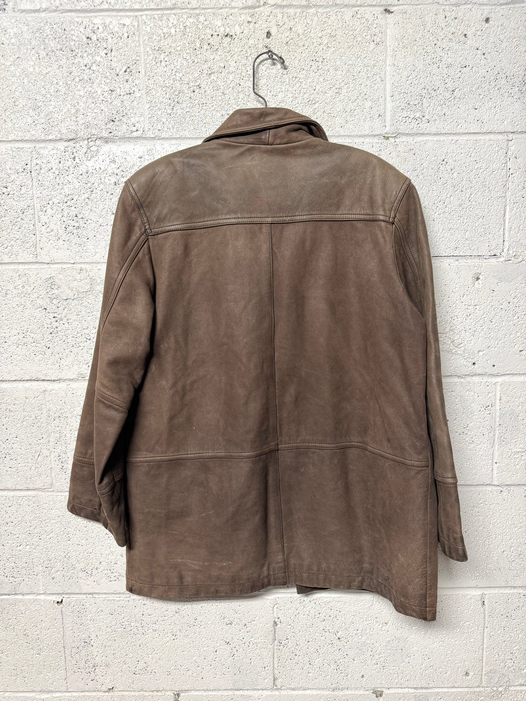 Veste en Cuir Marron C un Monde…