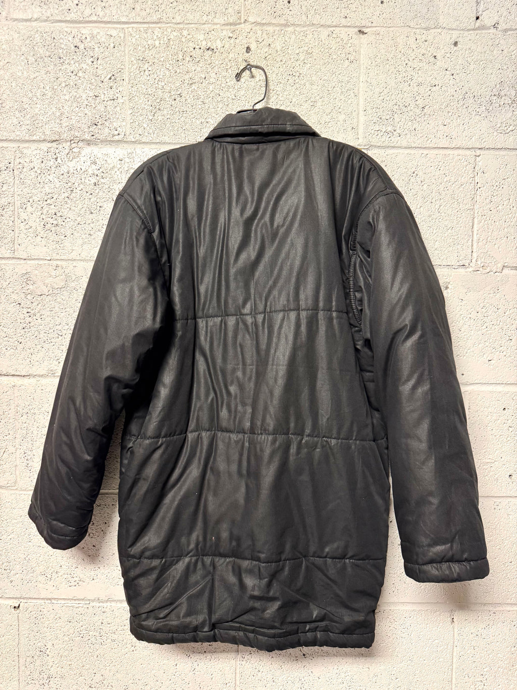 Veste Noire WishBone Années 80