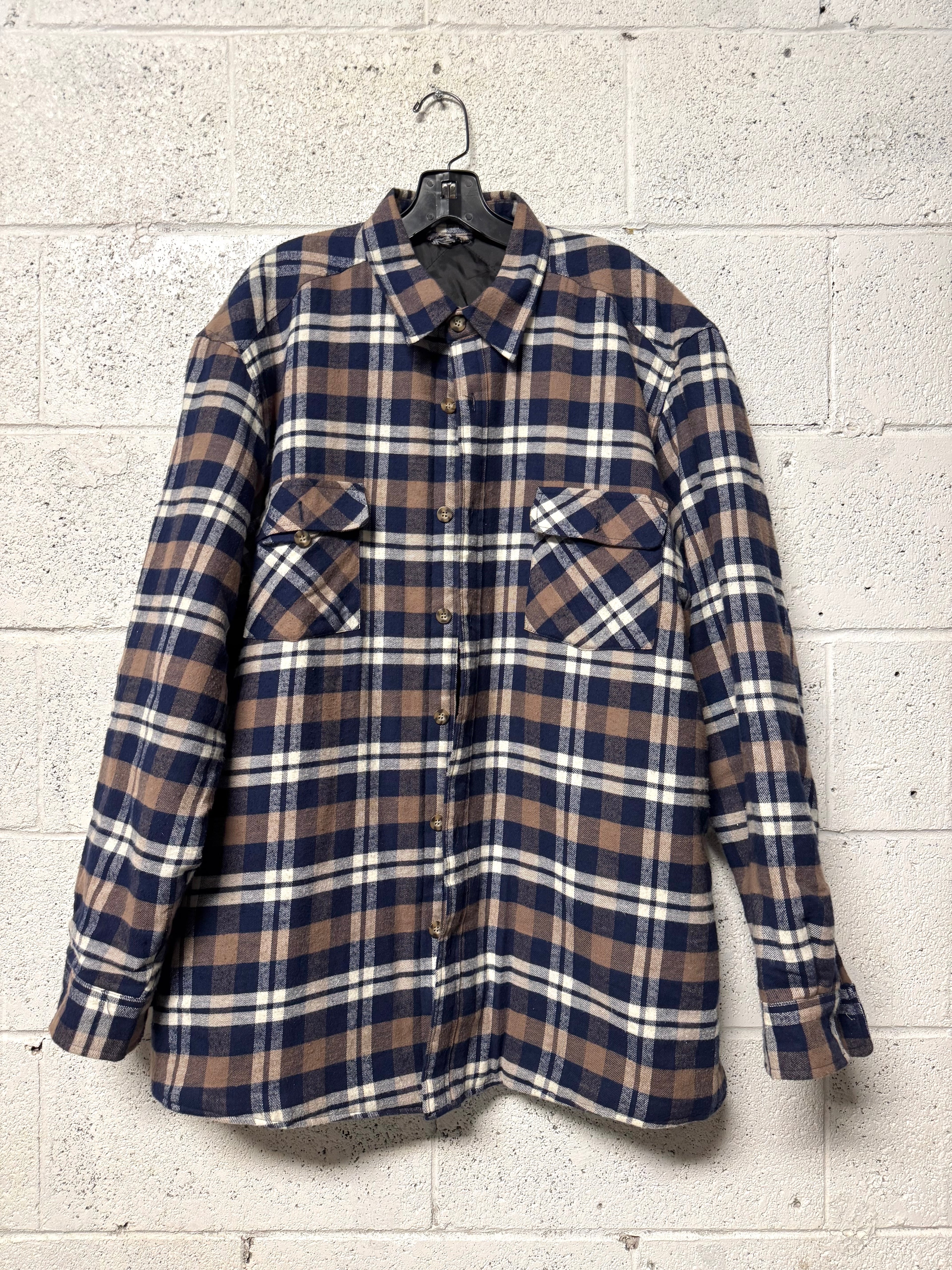 Surchemise à Carreaux Intérieur Matelassé