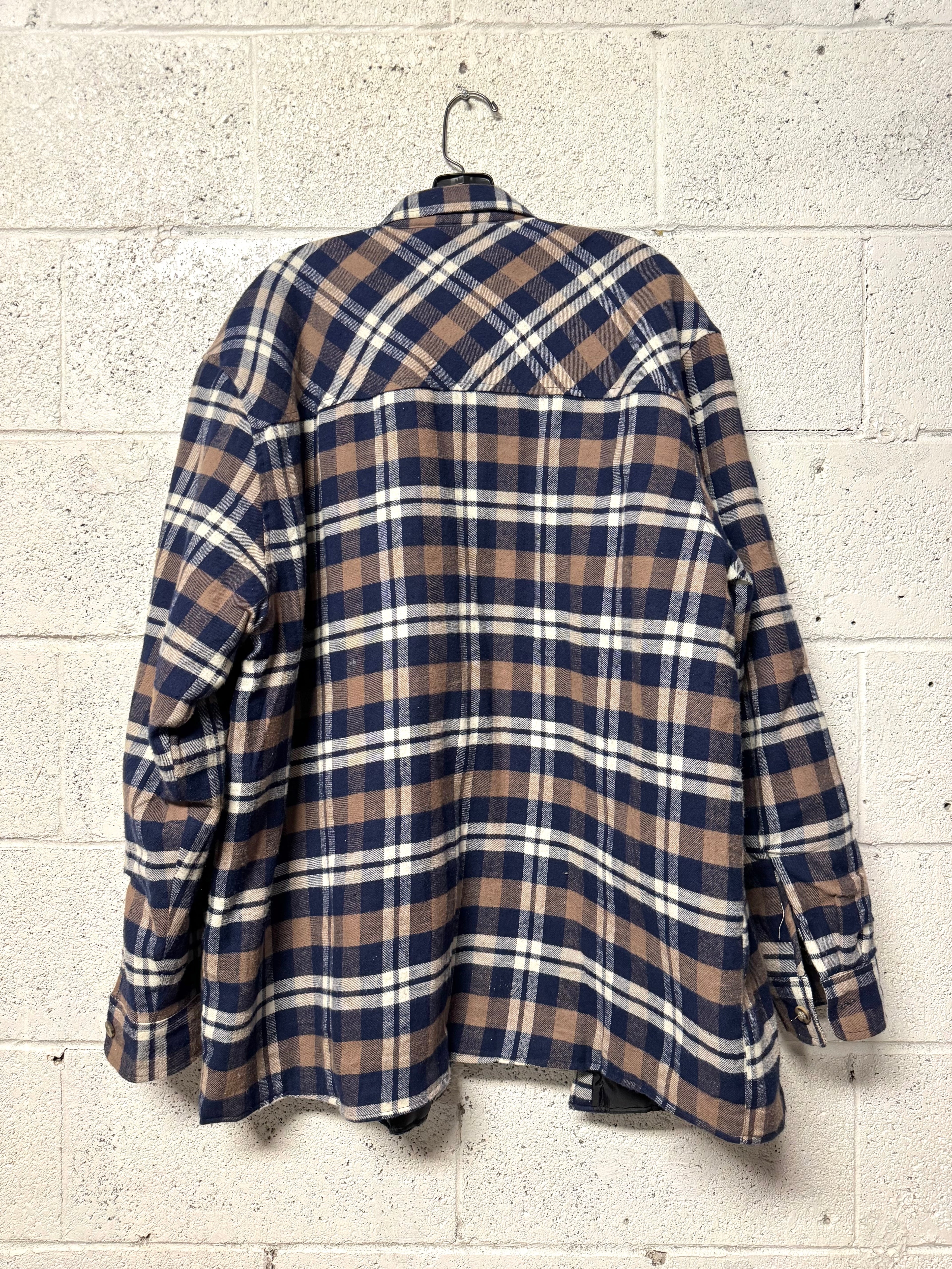 Surchemise à Carreaux Intérieur Matelassé