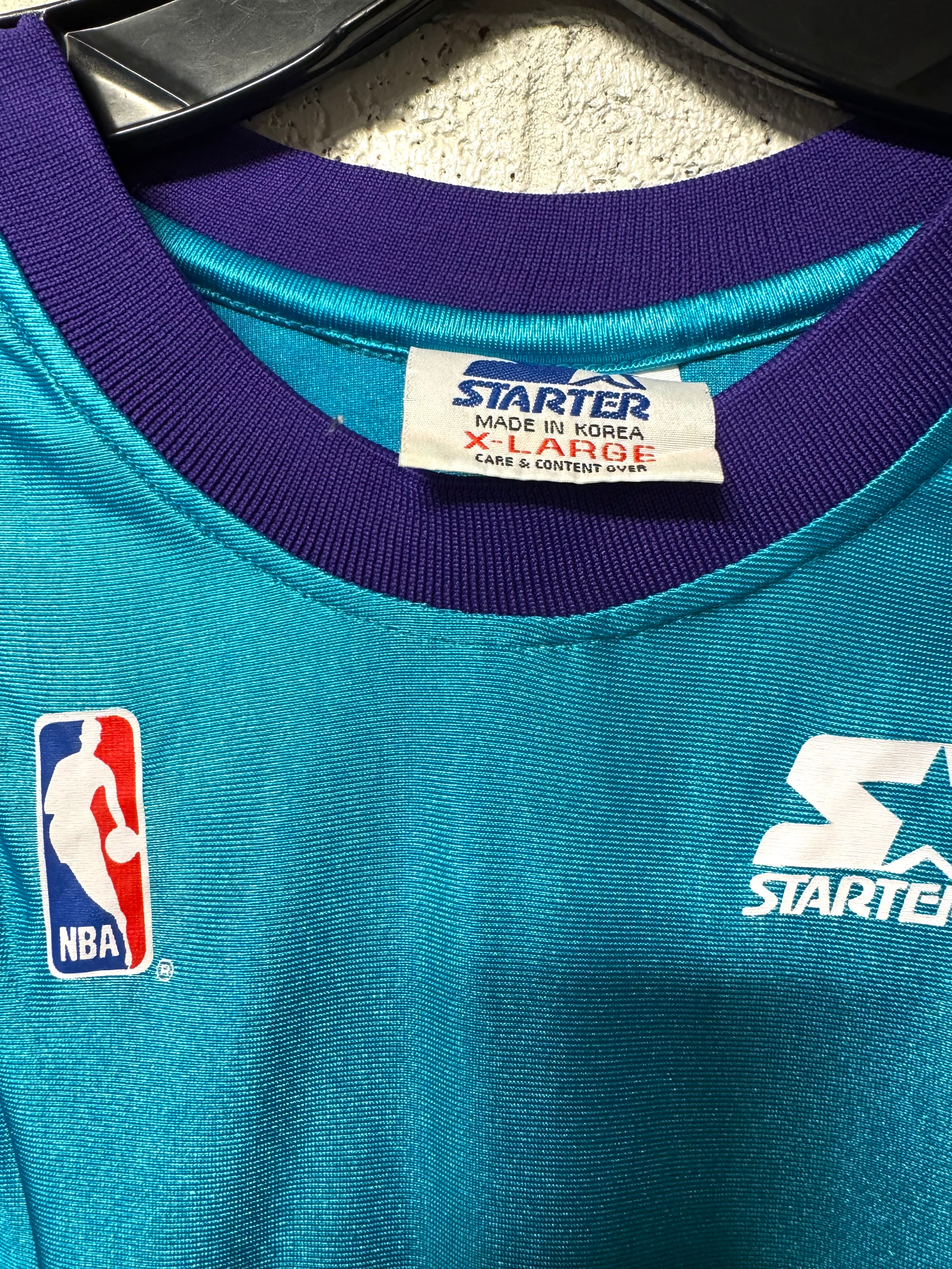 Maillot de NBA des Hornets de Charlotte 90’s