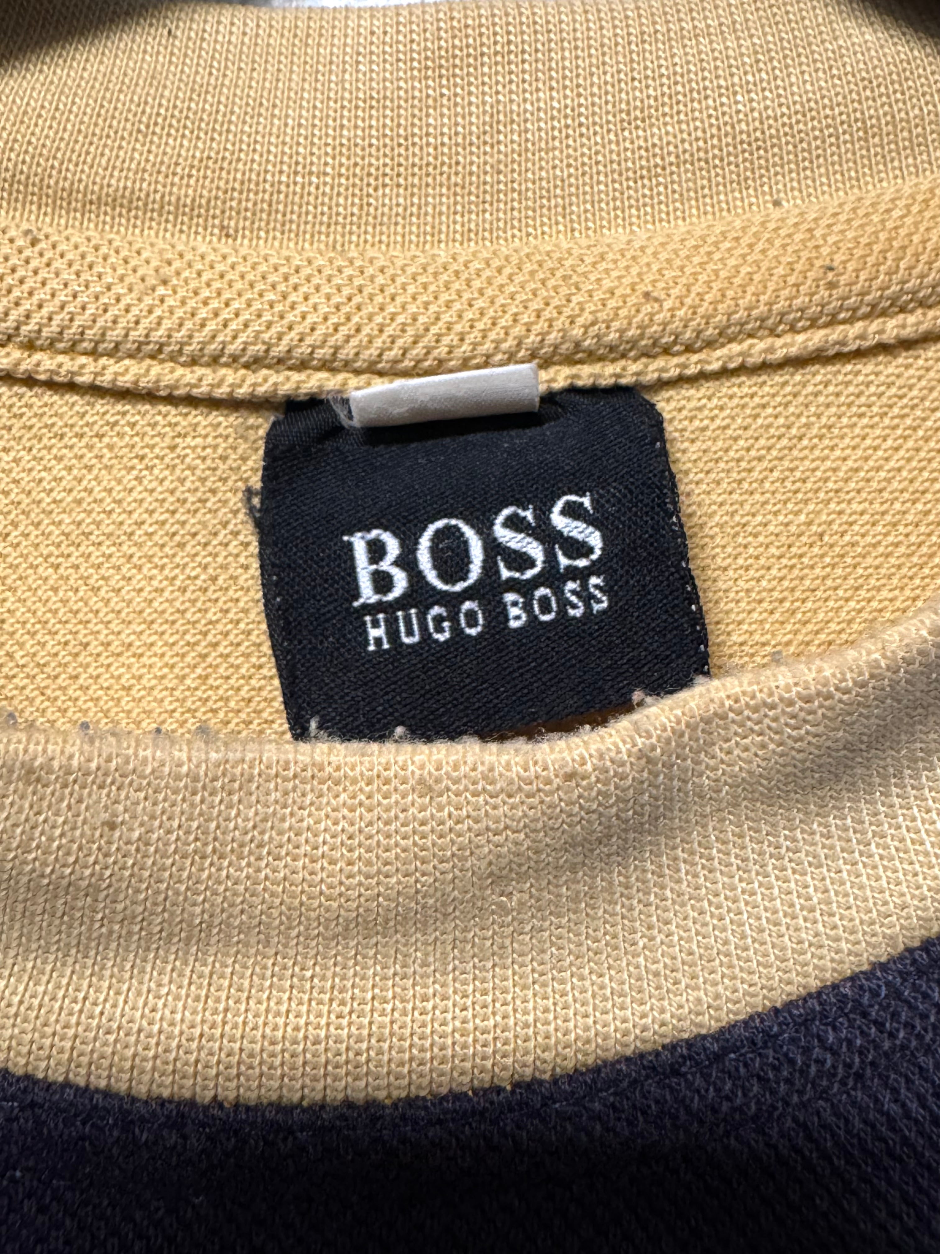 T-shirt Hugo Boss Bleu Jaune