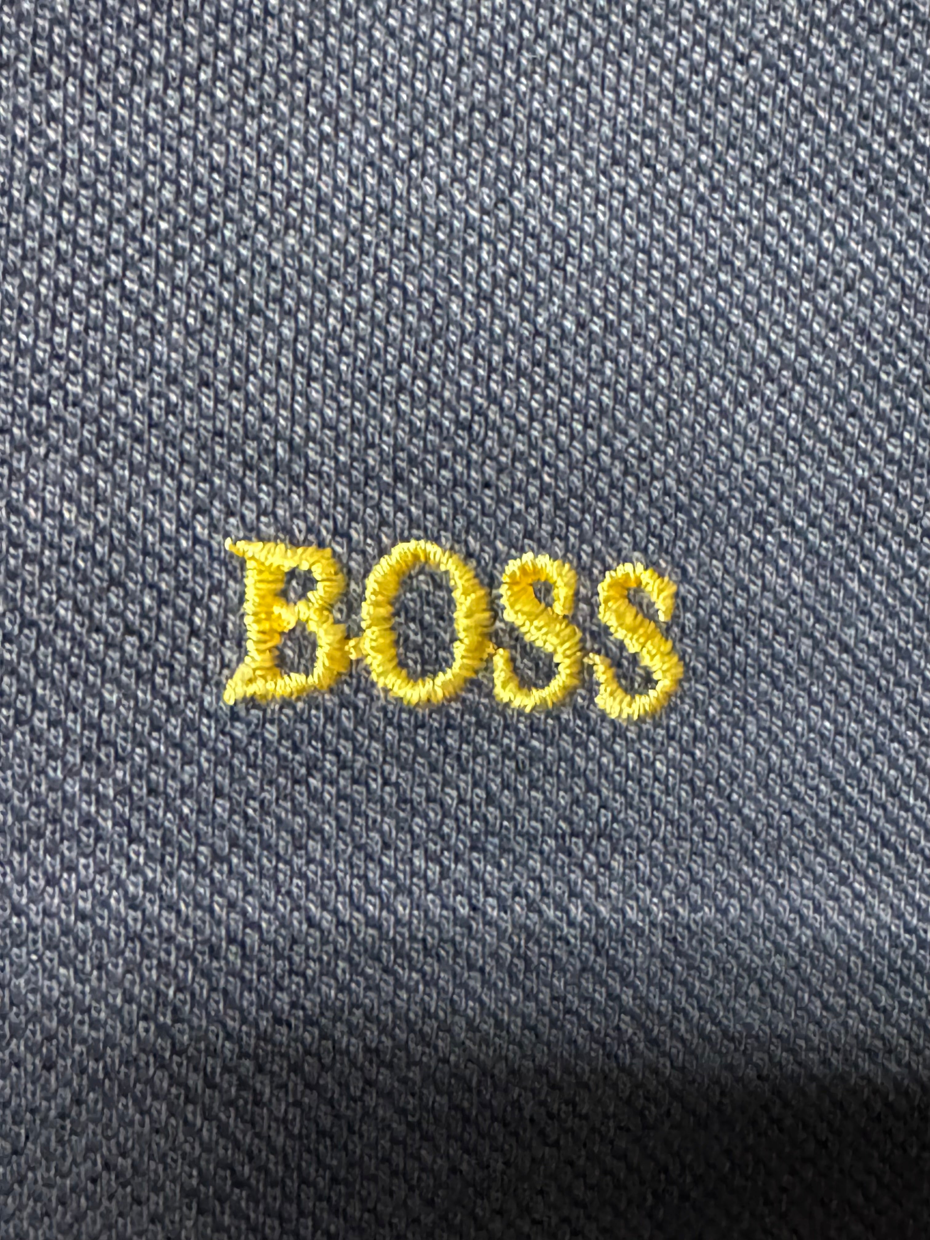T-shirt Hugo Boss Bleu Jaune