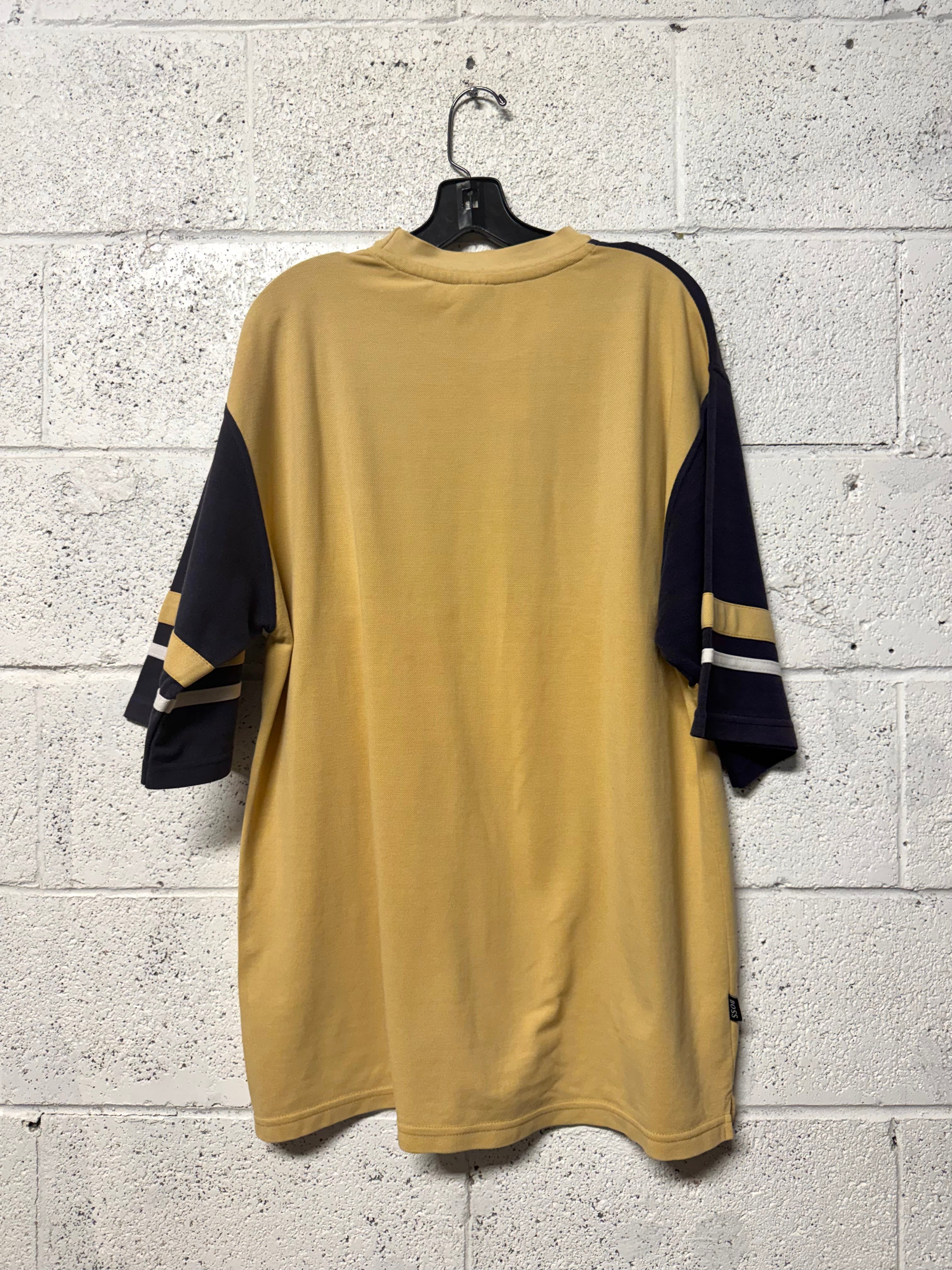 T-shirt Hugo Boss Bleu Jaune