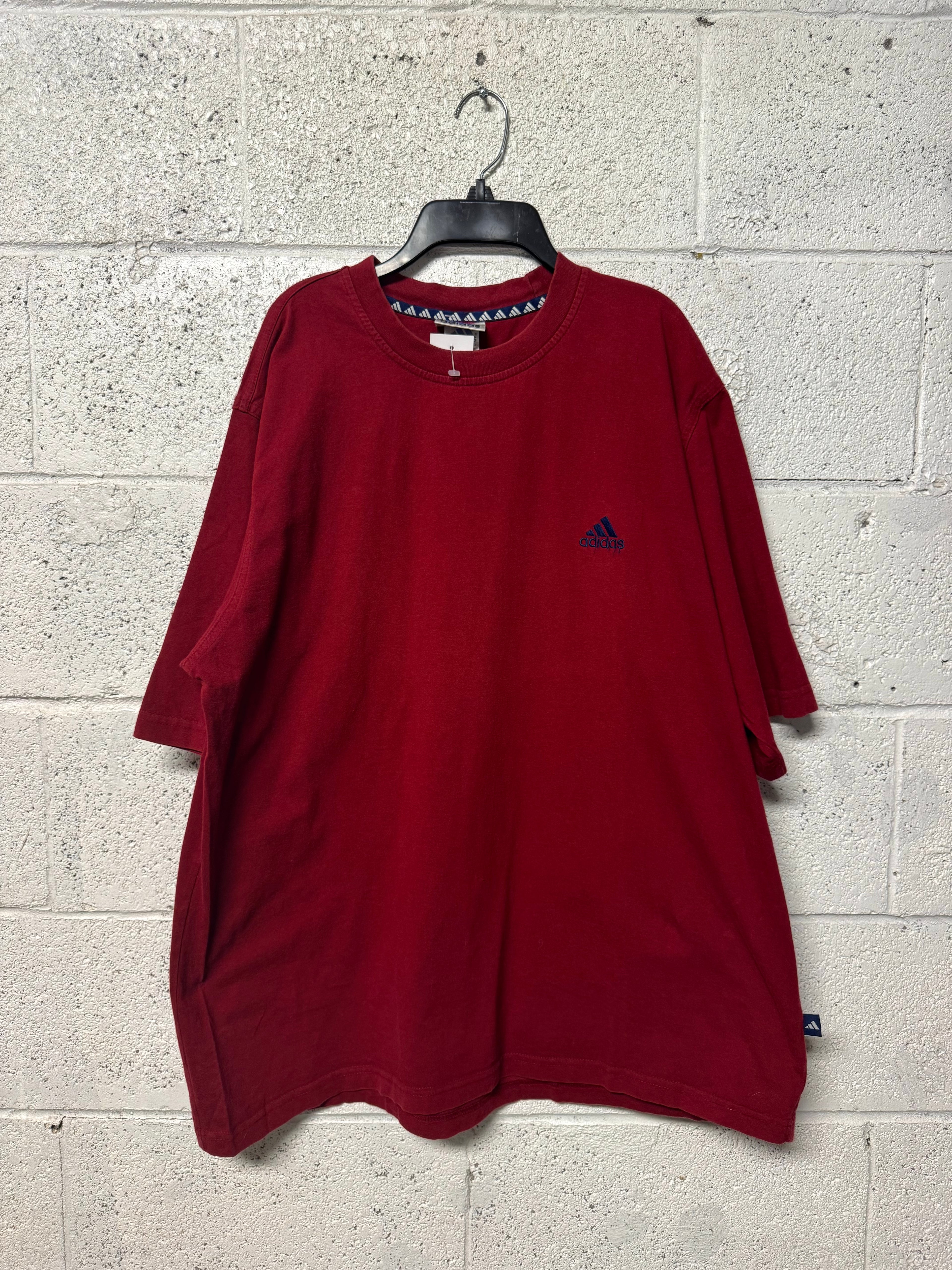 T-shirt rouge Adidas 90’s