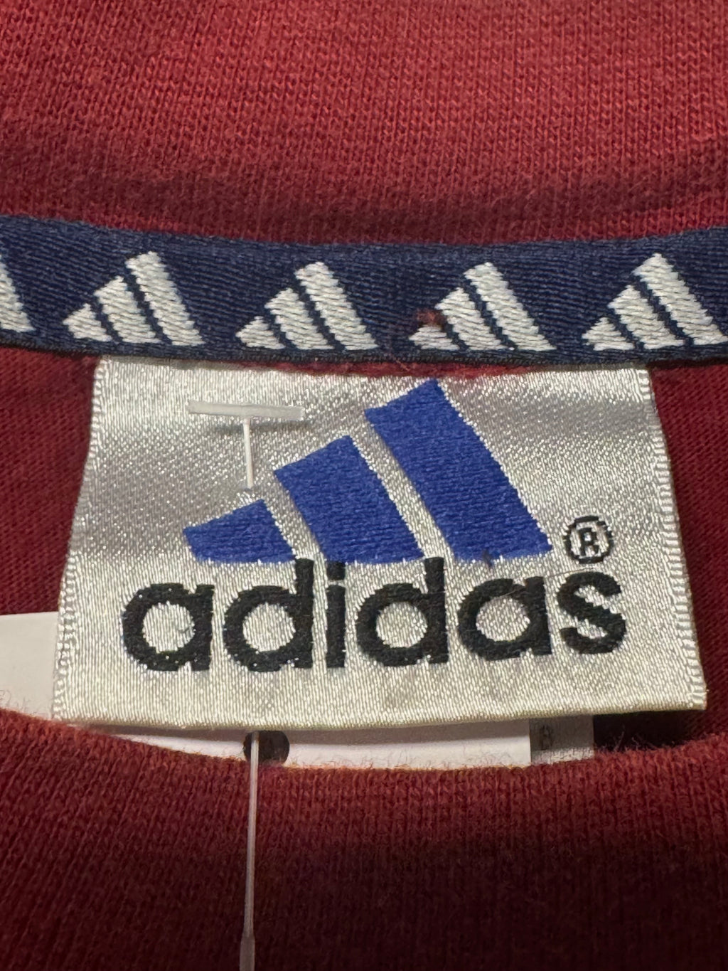 T-shirt rouge Adidas 90’s