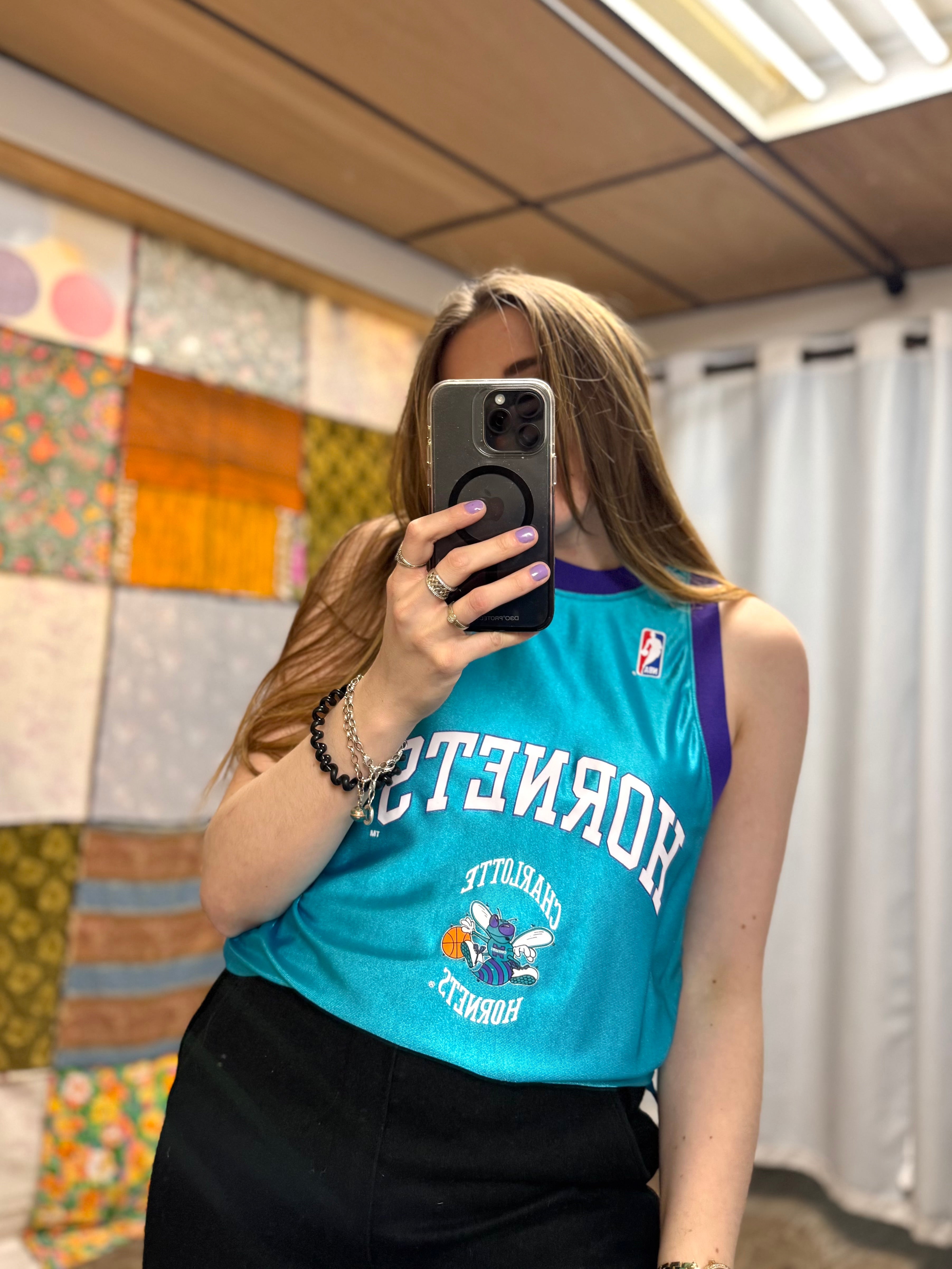 Maillot de NBA des Hornets de Charlotte 90’s