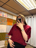 T-shirt rouge Adidas 90’s