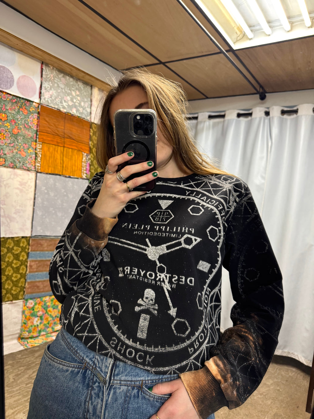 Hoodie Phillip Plein Noir