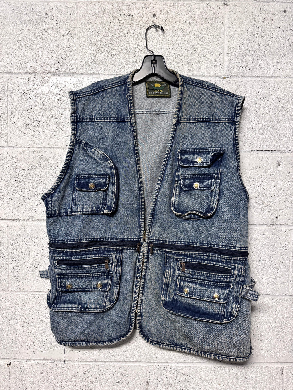 Veste sans Manche en Jean MG Rui Chang