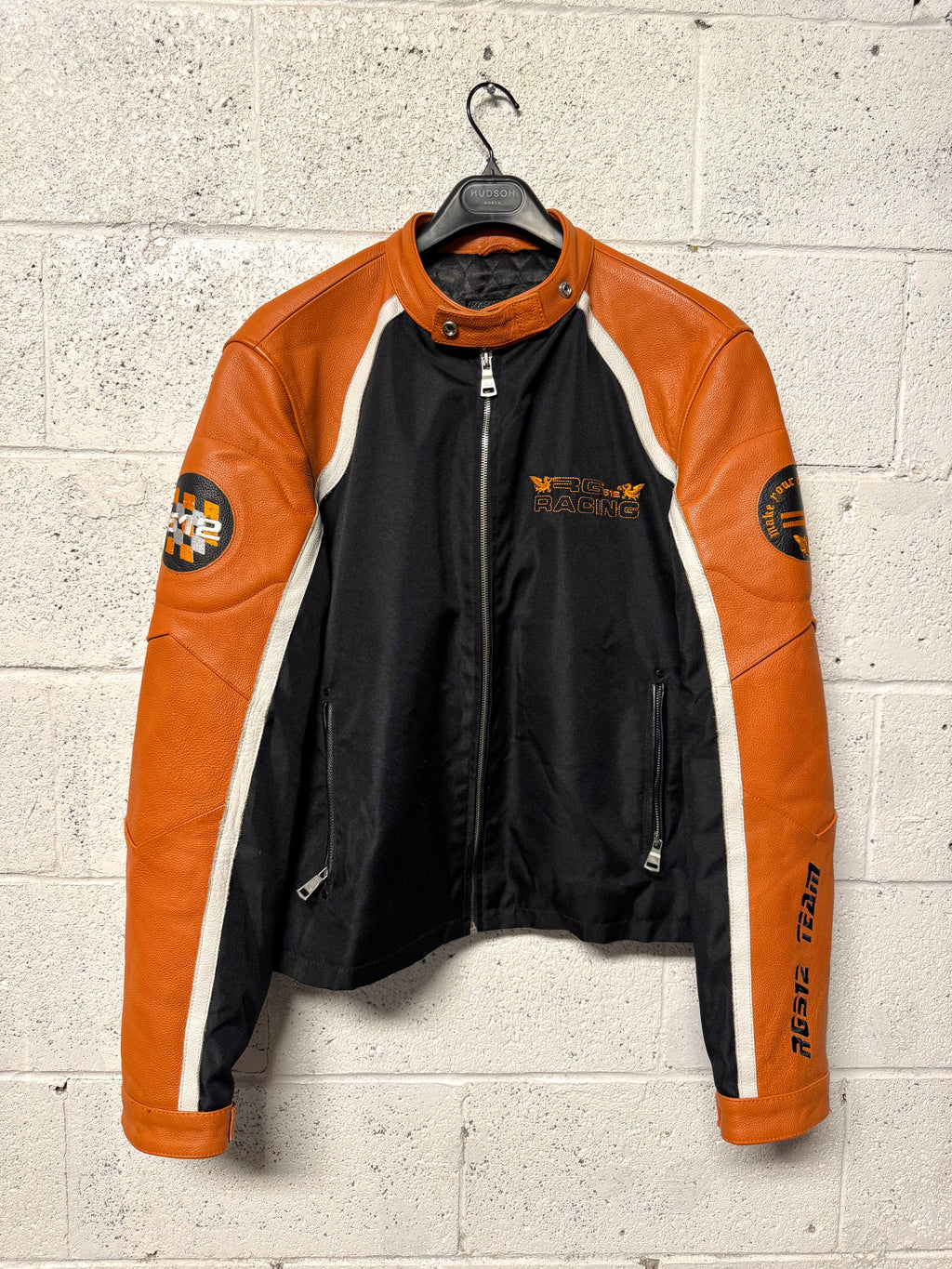 Veste Racing RG 312 Noir et Orange