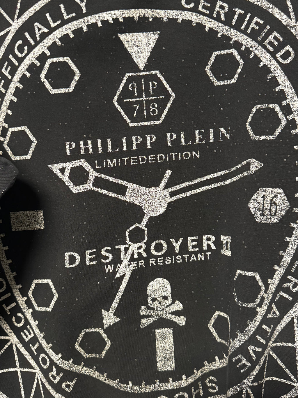 Hoodie Phillip Plein Noir