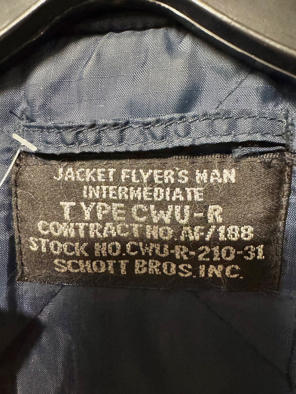 Veste Schott Bleu Marine