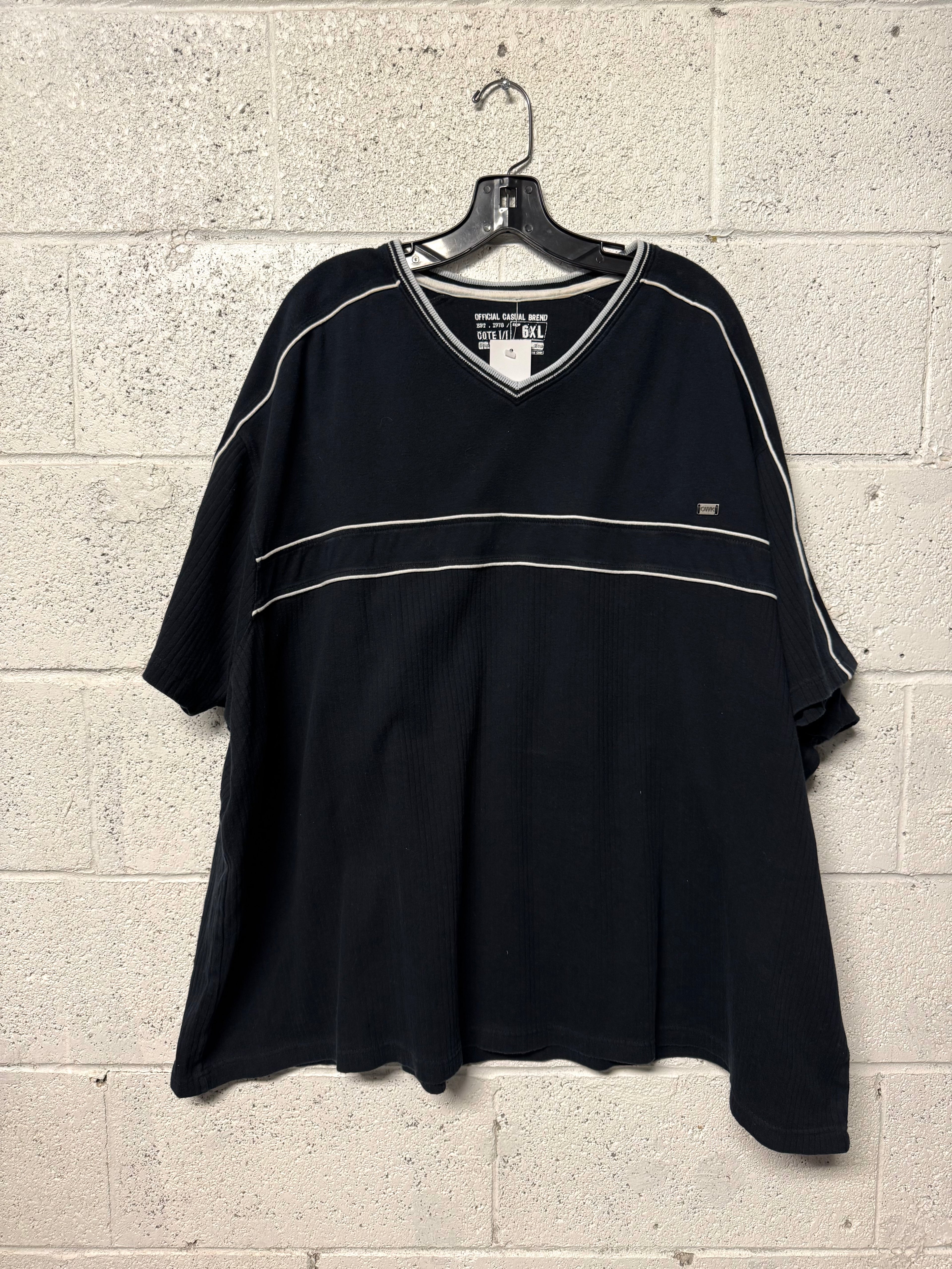 T-Shirt Noire 6XL By OWK