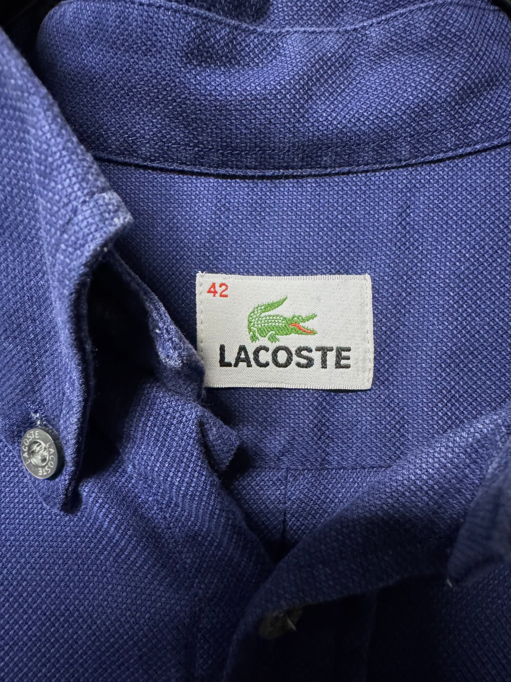 Chemise Lacoste Bleu 90’s