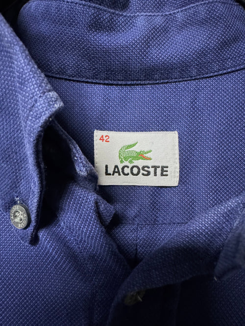 Chemise Lacoste Bleu 90’s