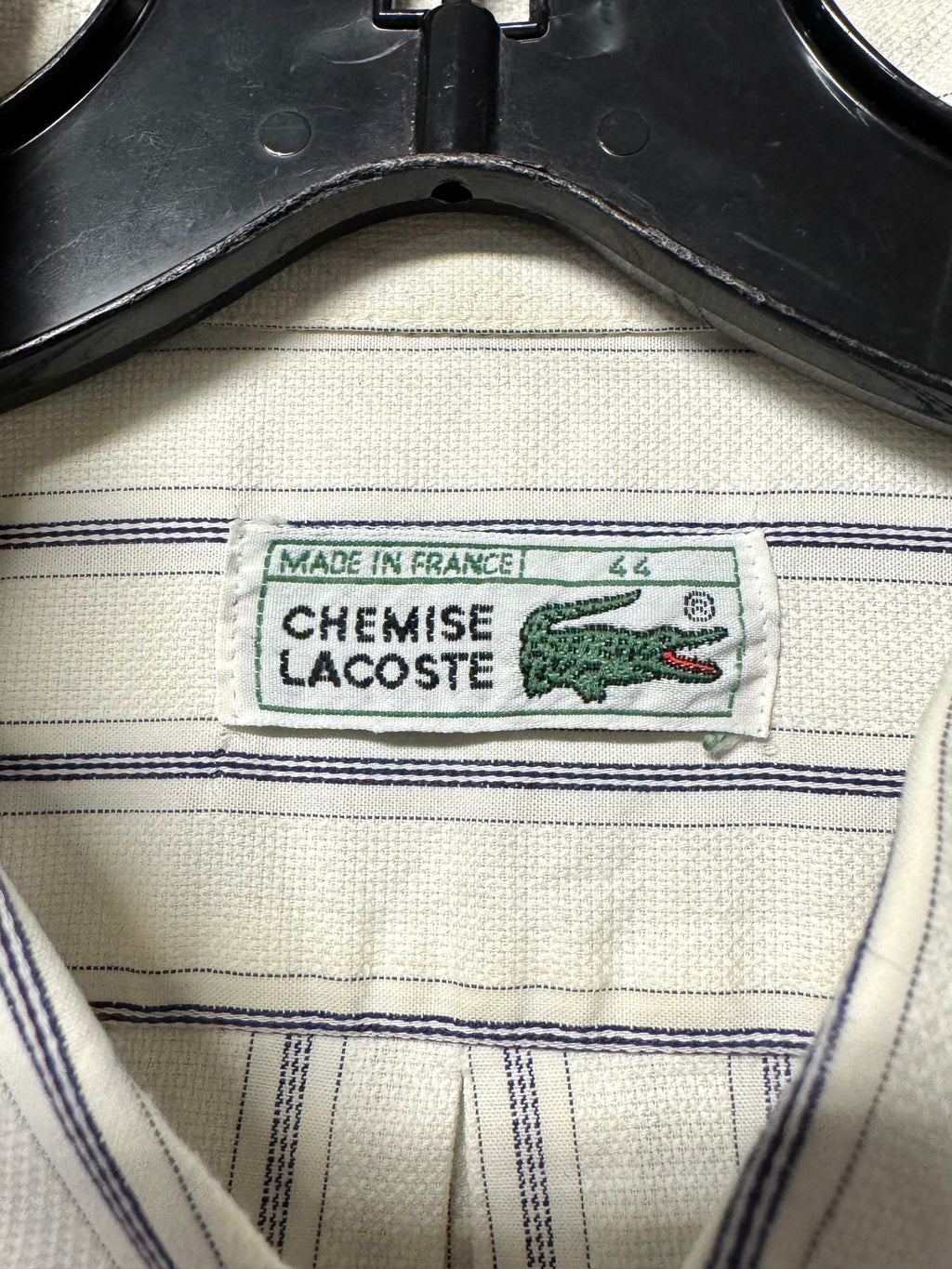 Chemise Lacoste à Rayures