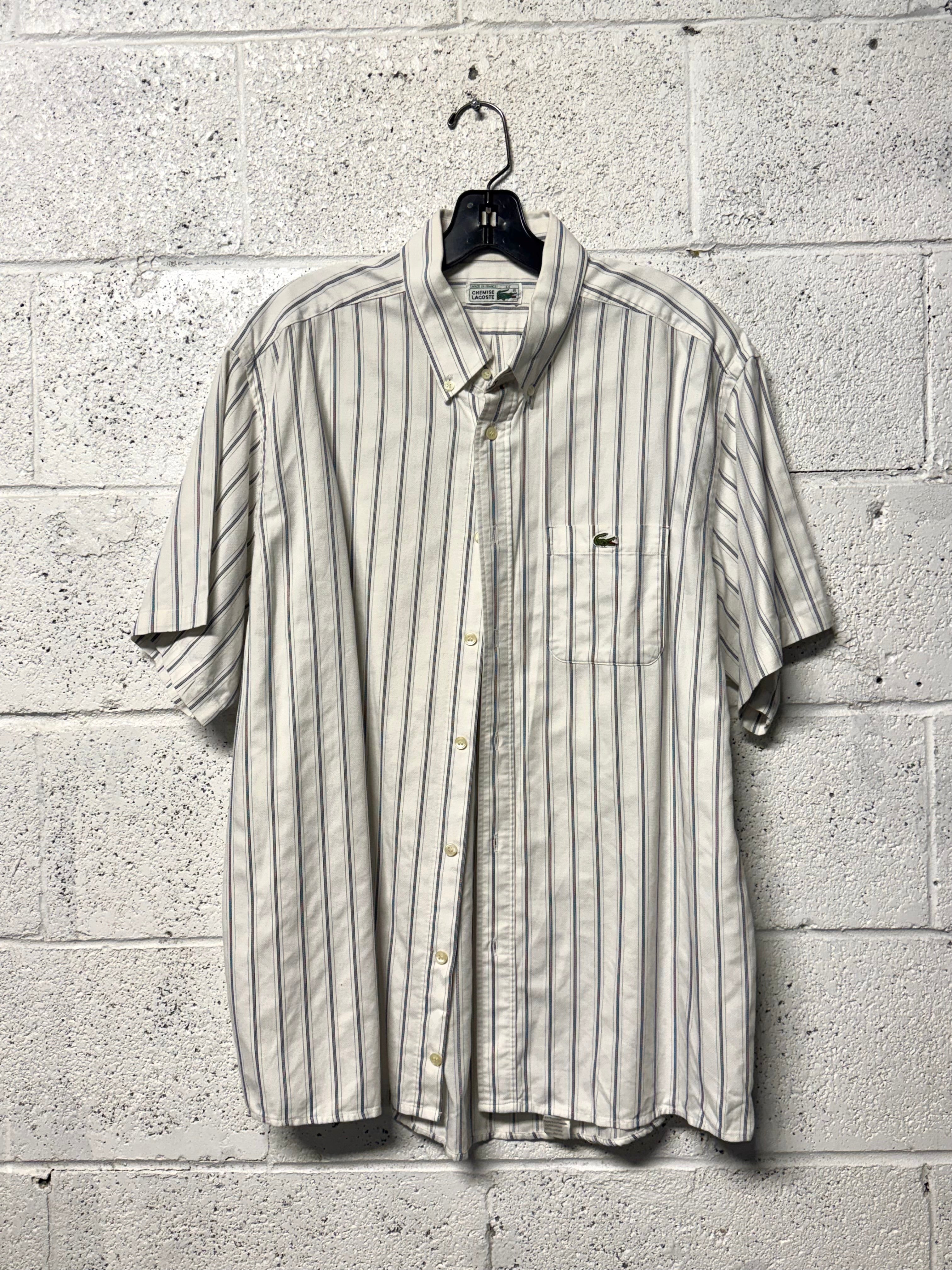 Chemise Lacoste à Rayures